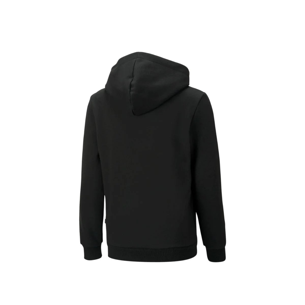 Felpa con cappuccio nera da bambino Puma Essentials+ 2 Two-Tone Big Logo - Image 2
