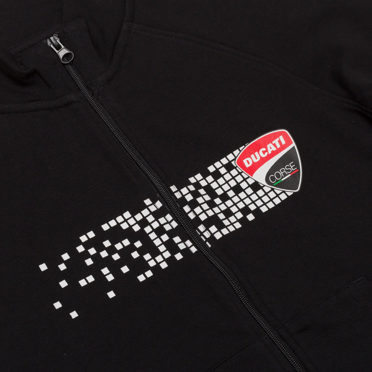 Felpa full-zip nera da bambino Ducati Nyan - Image 3