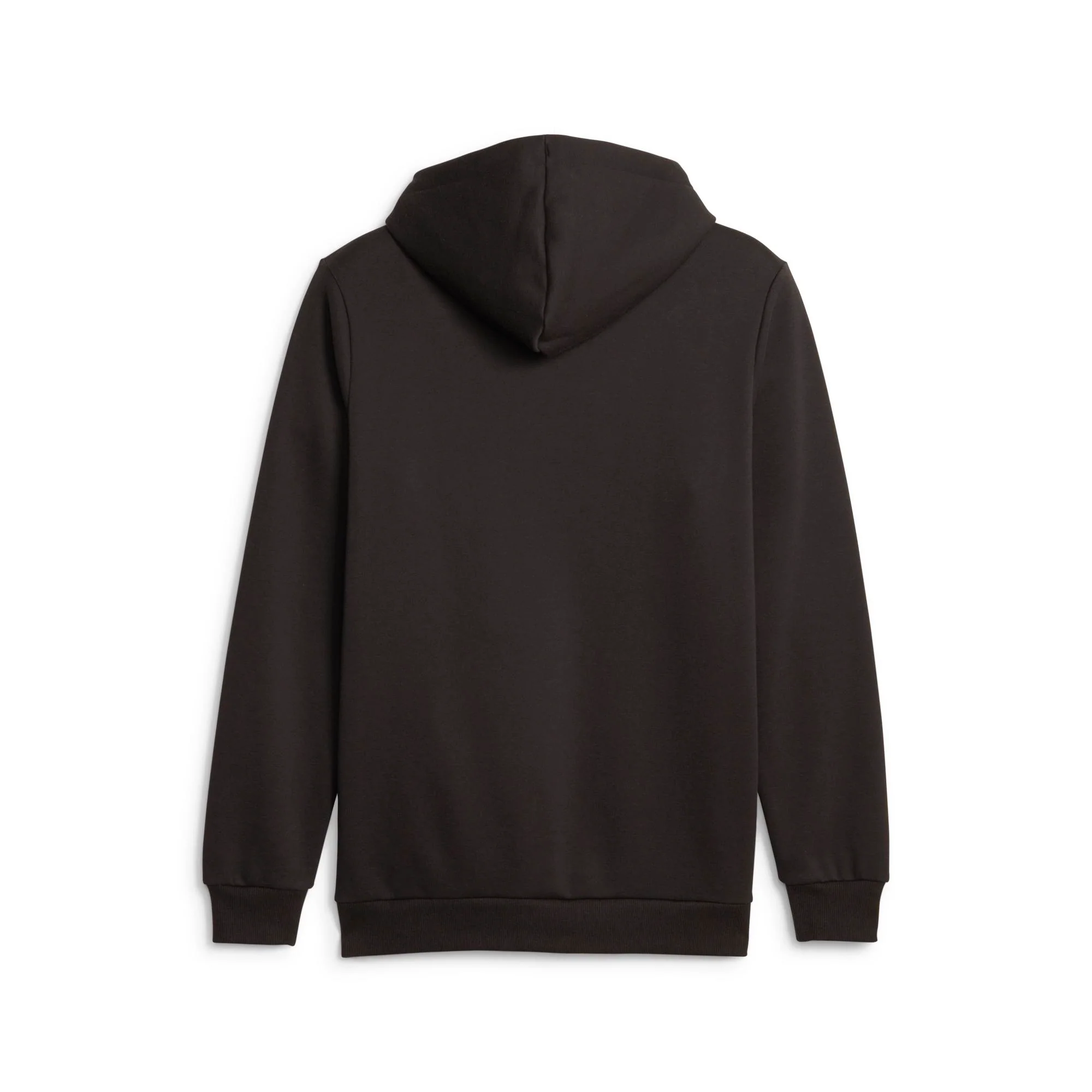 Felpa nera con cappuccio da uomo con logo sul petto Puma ESS+ LOGO LAB - Image 3