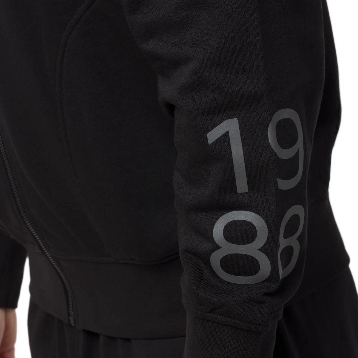Felpa nera da Uomo con cappuccio e logo Ducati Corse - Image 3