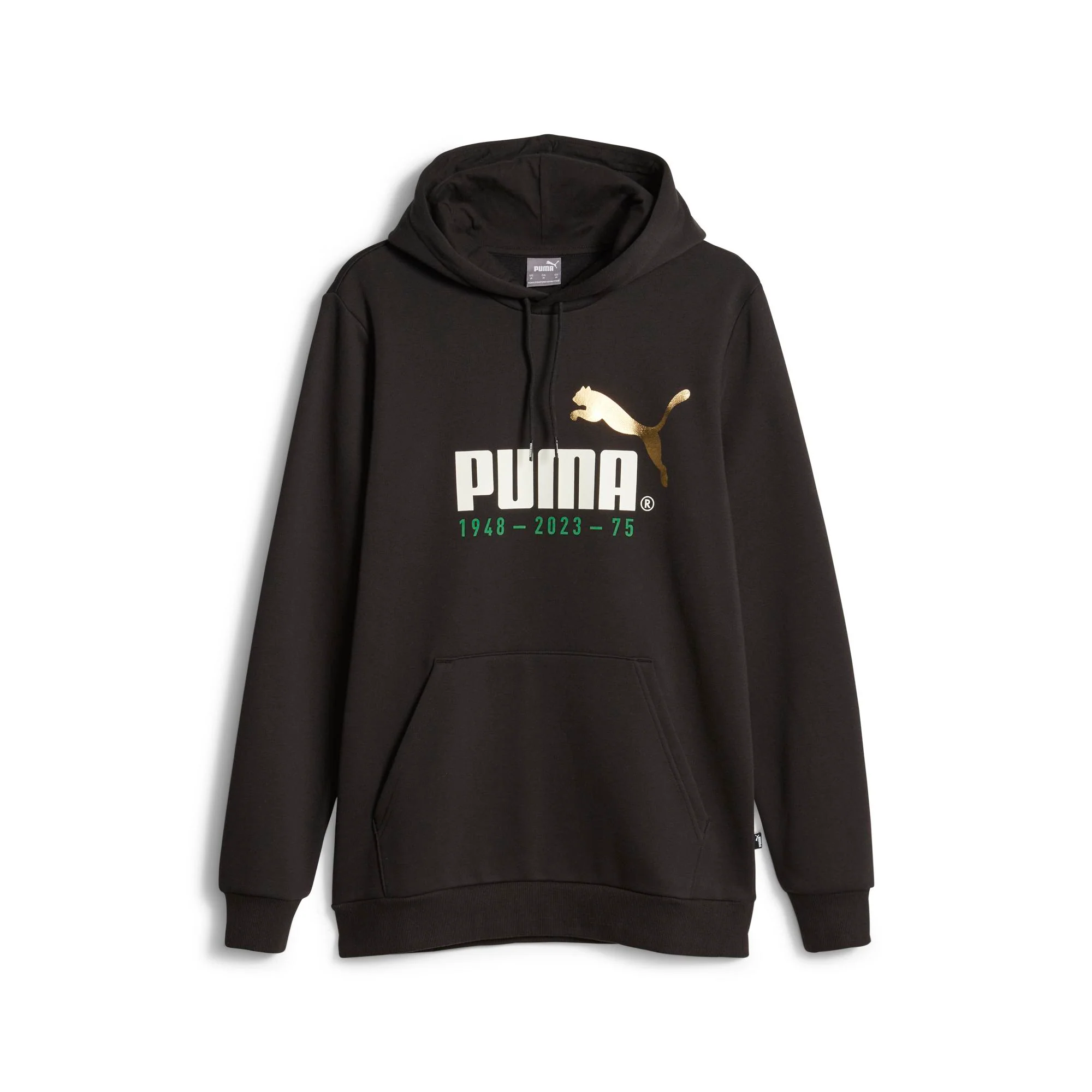 Felpa nera da uomo con cappuccio Puma No. 1 Celebration - Image 5