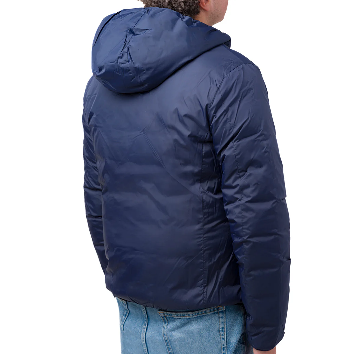 Giacca a vento corta da uomo double face blu e verde miliare Ducati Corse - Image 4