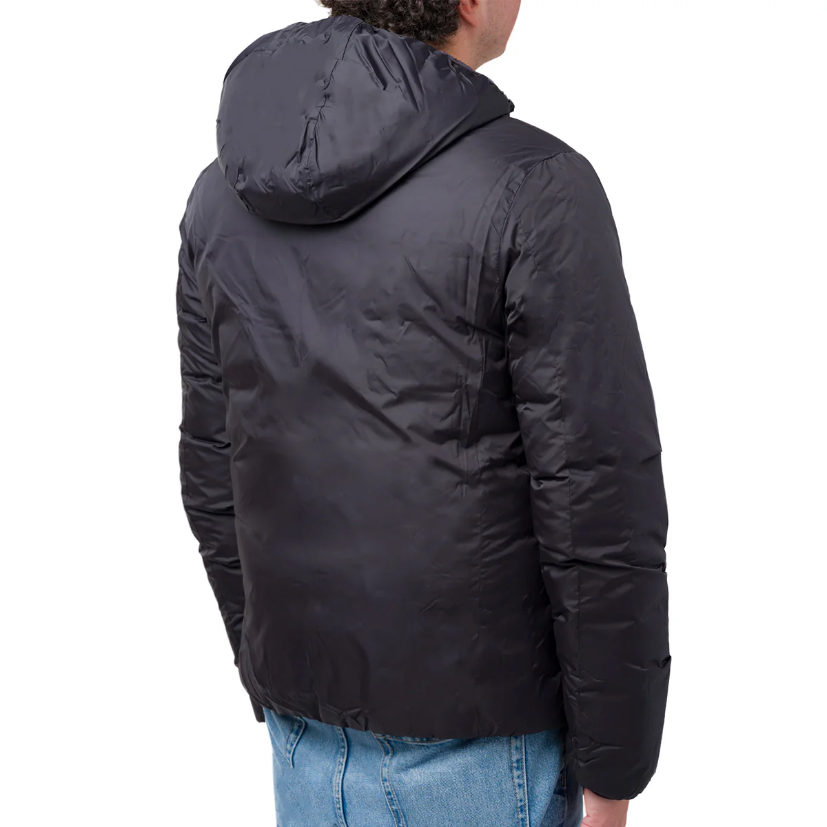 Giacca corta da uomo con design reversibile nero e grigio Ducati Corse - Image 3