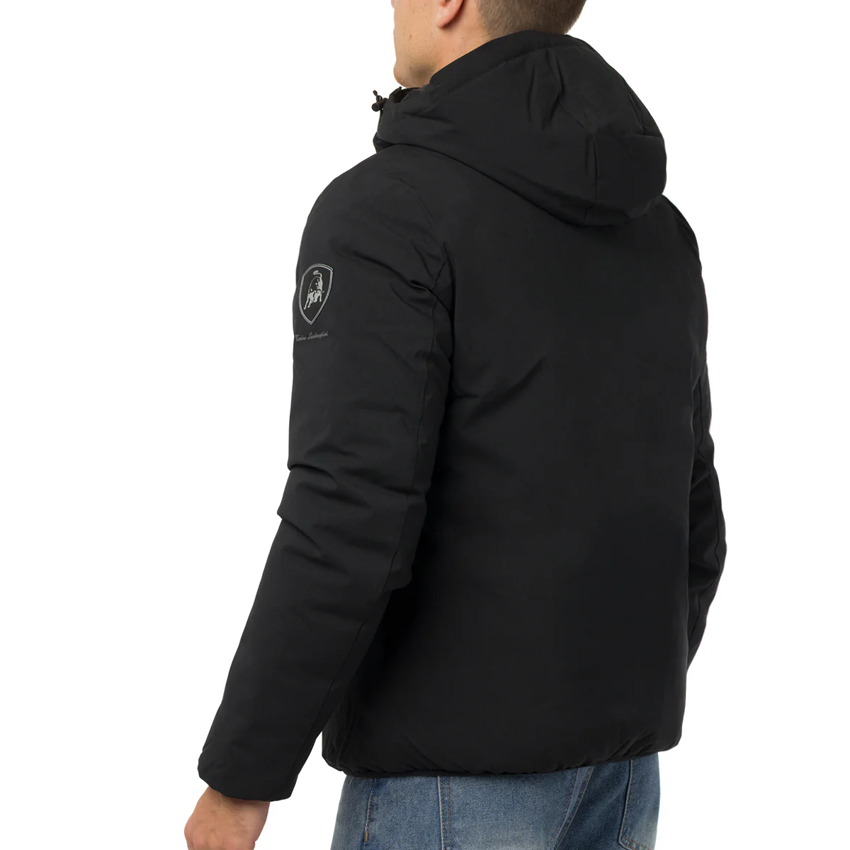 Giacca imbottita Impermeabile nera da Uomo Tonino Lamborghini - Image 2