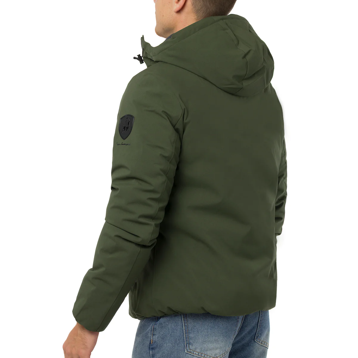 Giacca imbottita Impermeabile verde militare Uomo Tonino Lamborghini - Image 2