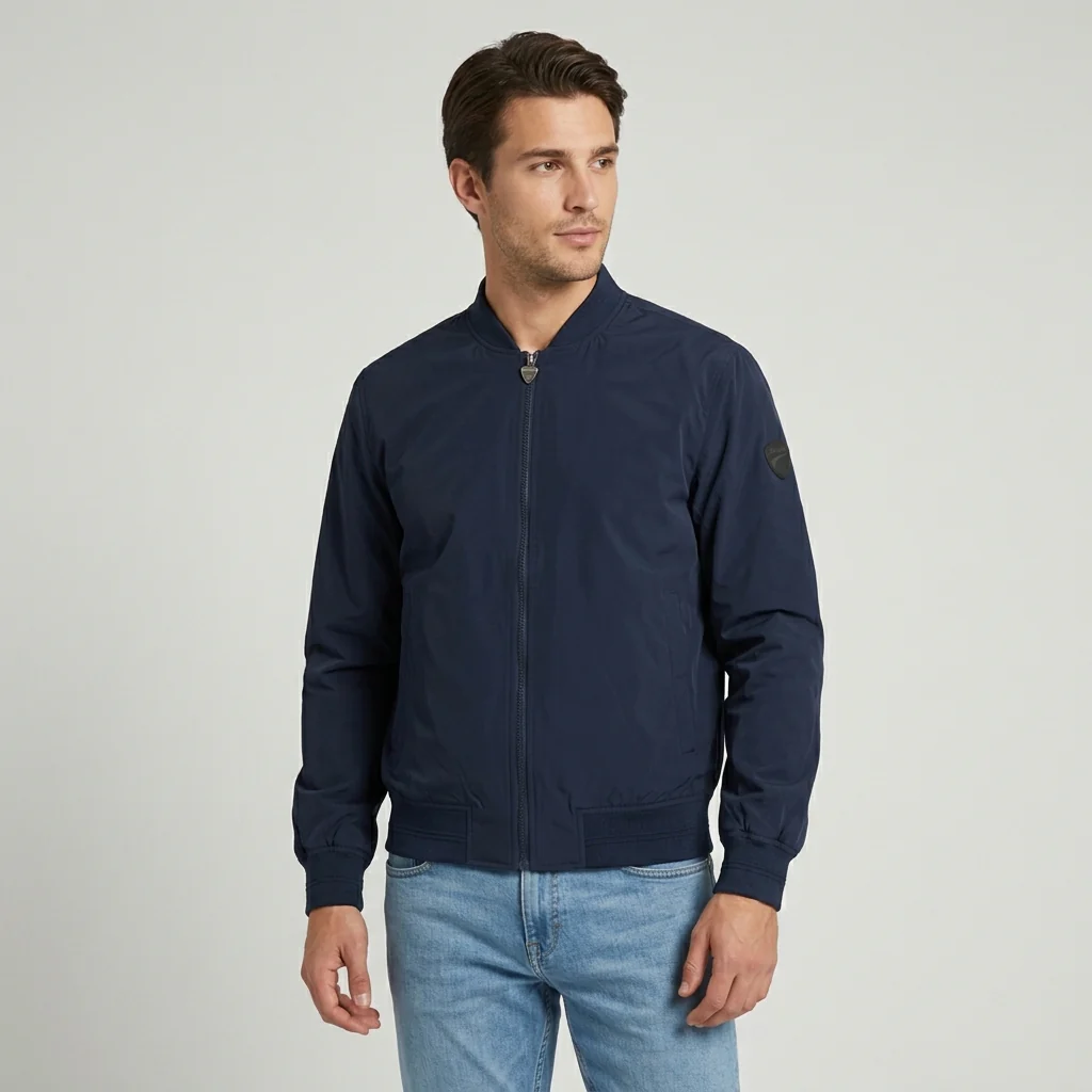 Giacca leggera blu da Uomo idrorepellente e traspirante Ducati Corse