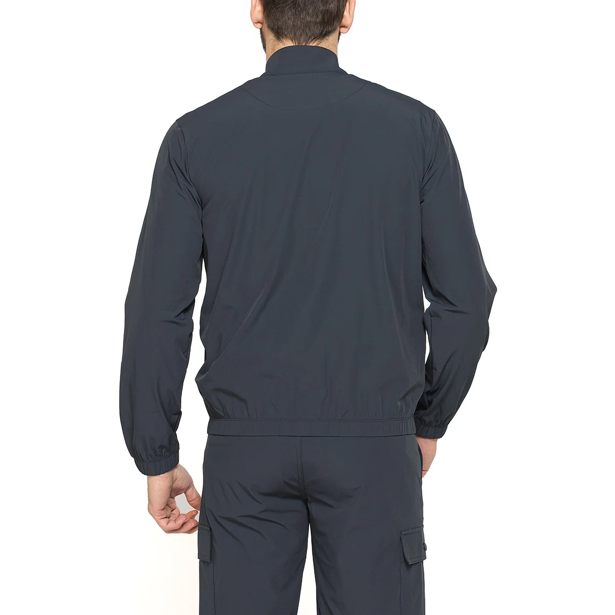 Giacca leggera blu navy da Uomo con zip e tasche Carrera Jeans - Image 2