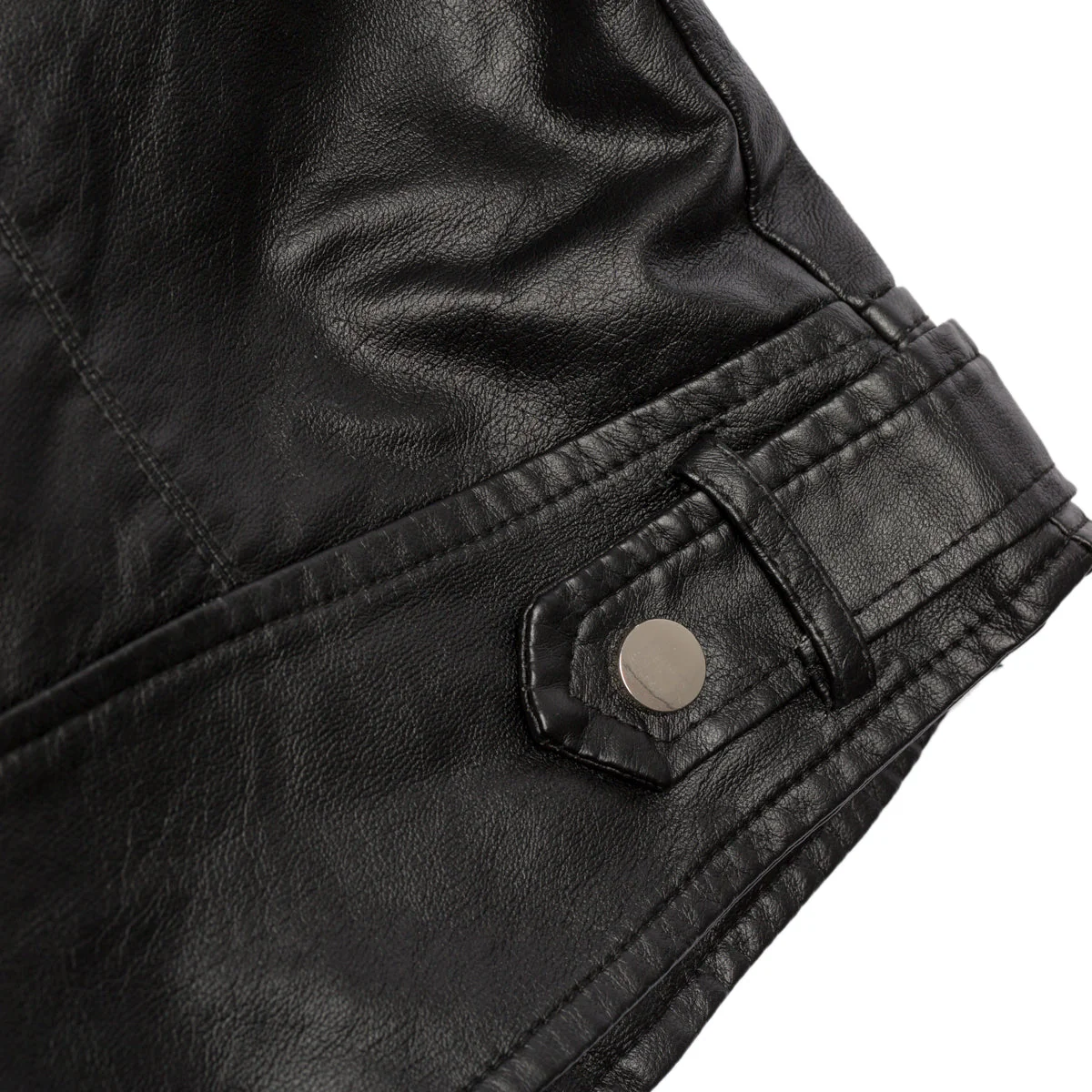 Giacca nera effetto pelle da donna Swish Jeans - Image 8