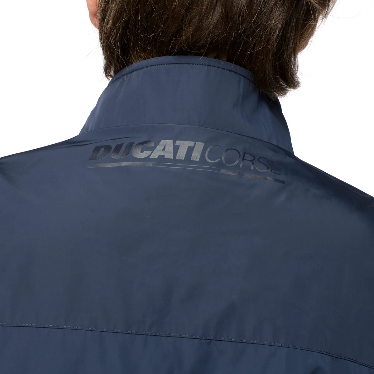 Giacca tecnica sportiva blu navy da uomo con logo Ducati - Image 4
