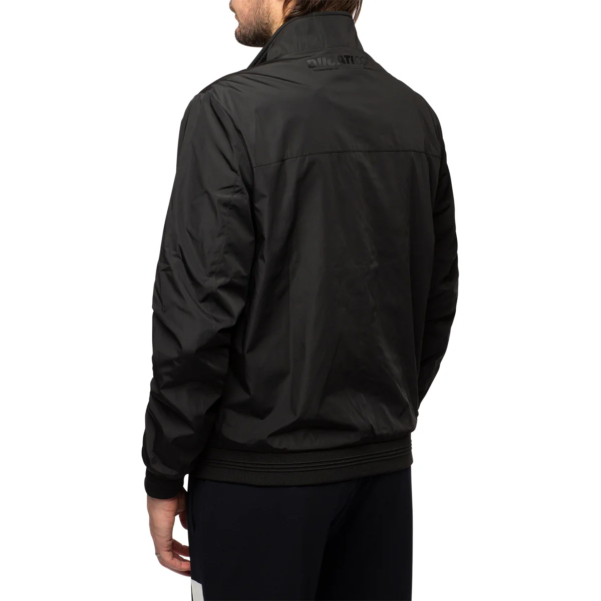 Giacca tecnica sportiva nera da uomo con logo Ducati - Image 2