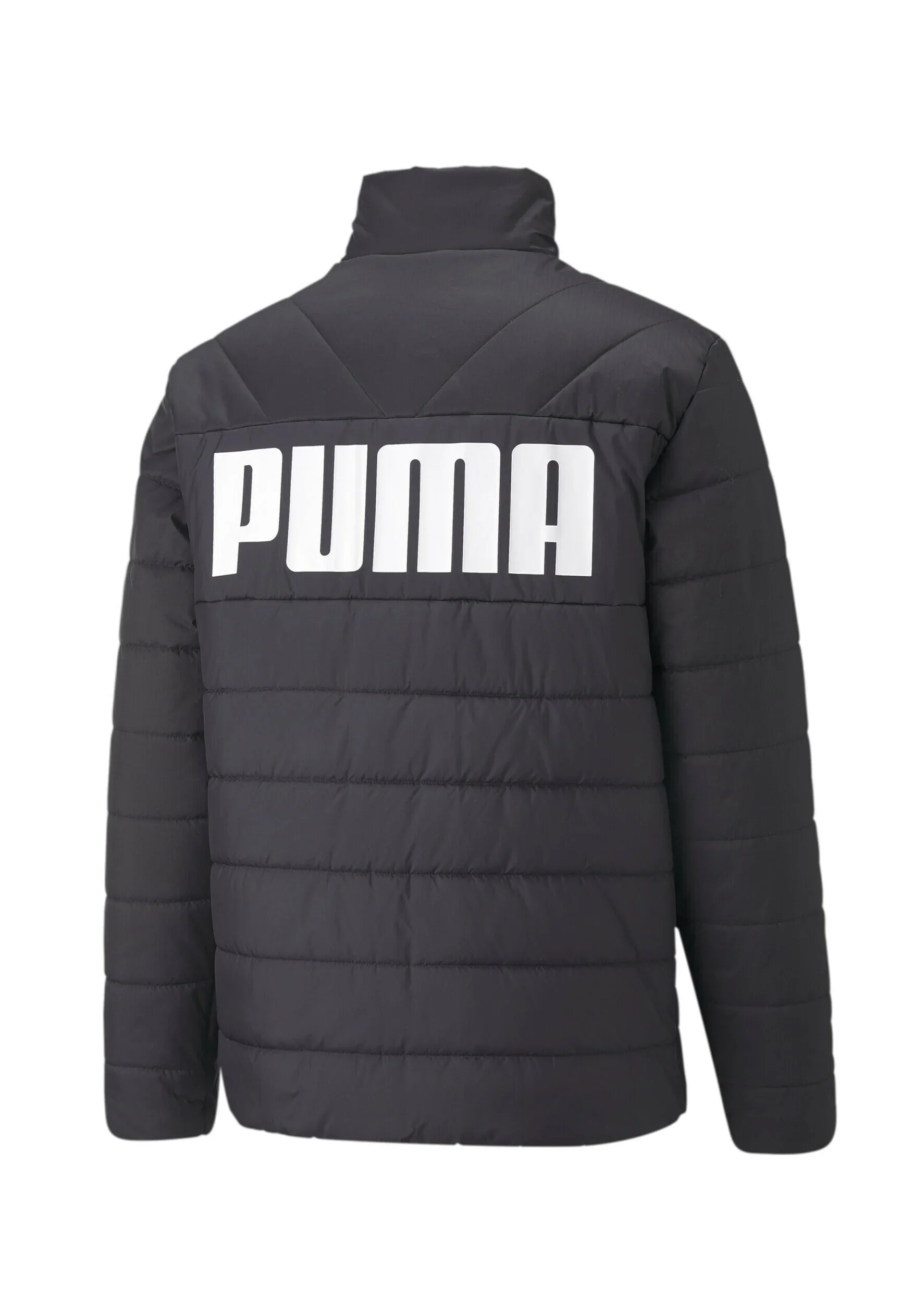 Giubbino uomo nero con logo a contrasto Puma - Image 3