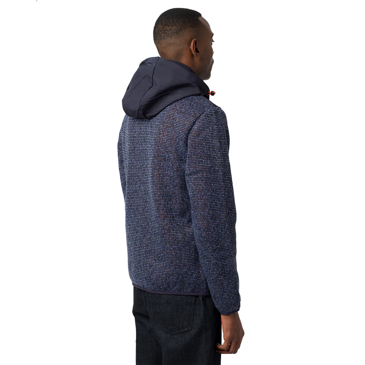 Giubbotto softshell da uomo melange blu Northern Lights by Marshall - Image 3