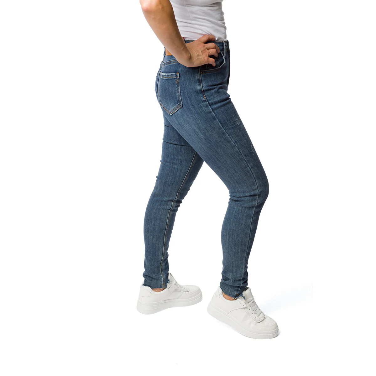 Jeans skinny blu da donna Swish Jeans - Image 2