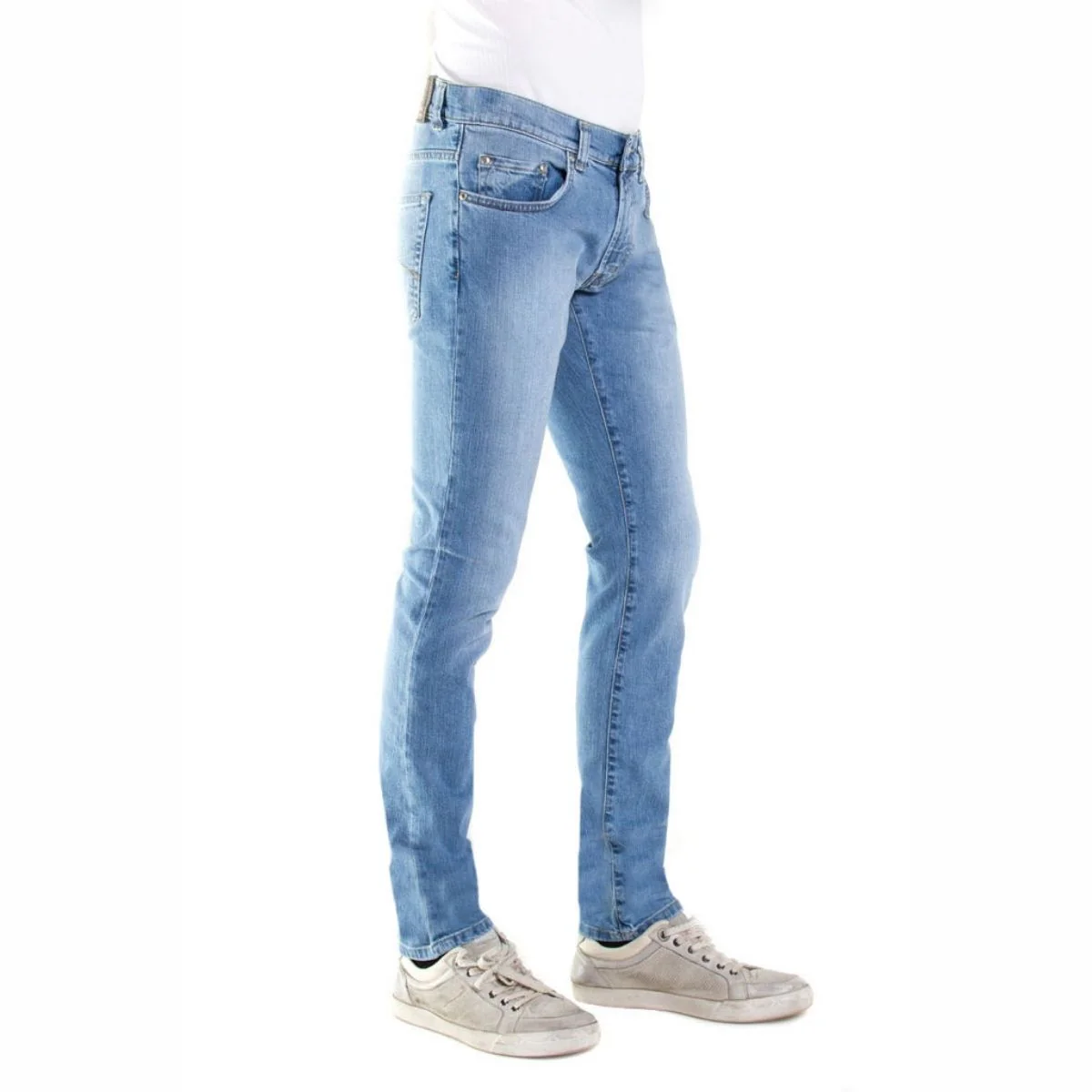 Pantaloni Jeans stretch lavaggio chiaro da uomo Carrera Jeans 717 - Image 3