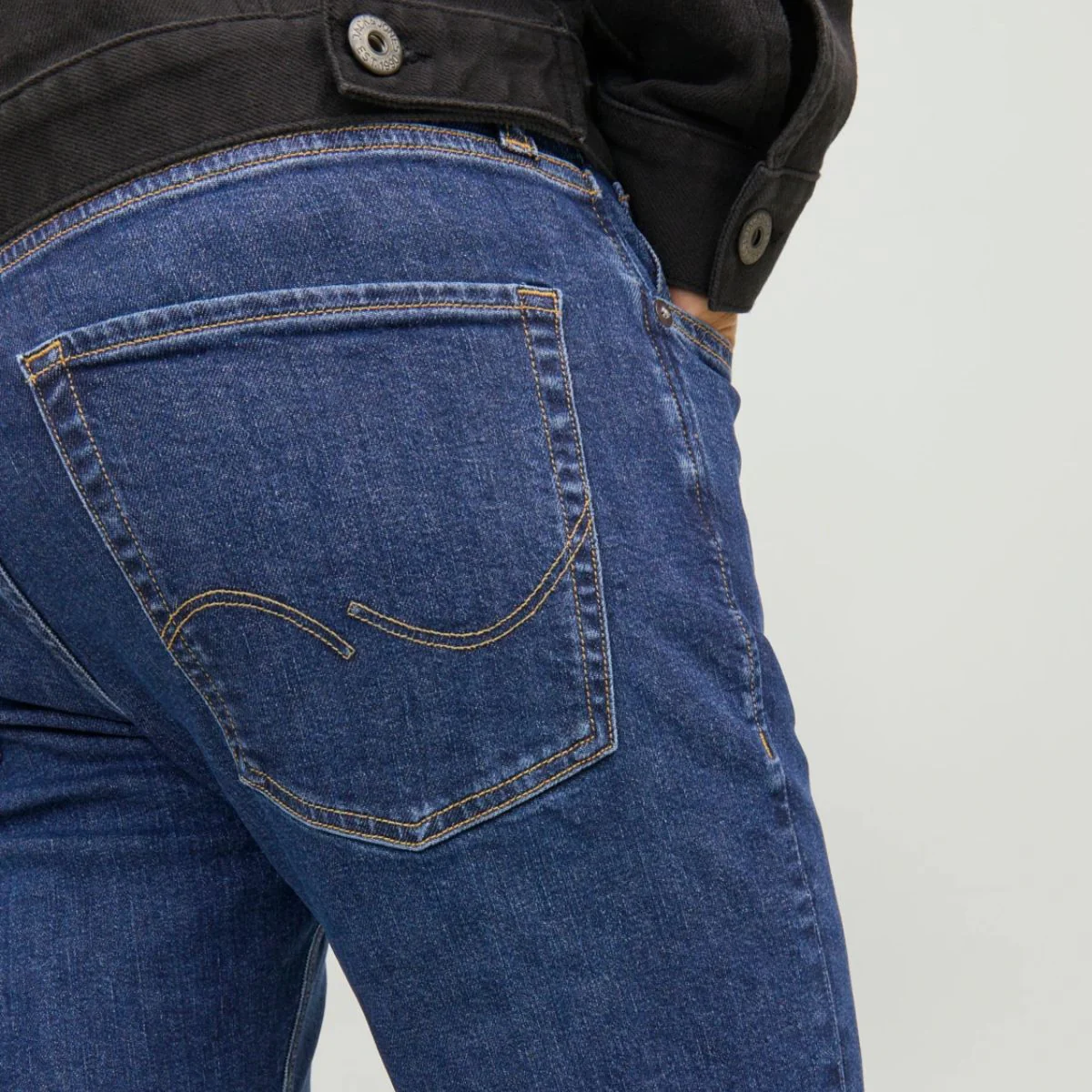 Pantaloni Jeans wide fit blu da uomo Jack & Jones - Image 6