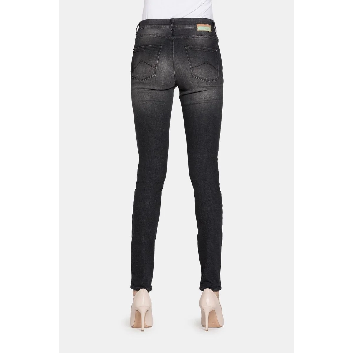 Pantaloni Legg-jeans neri da donna con trattamento all'aloe Carrera Jeans 767 - Image 3