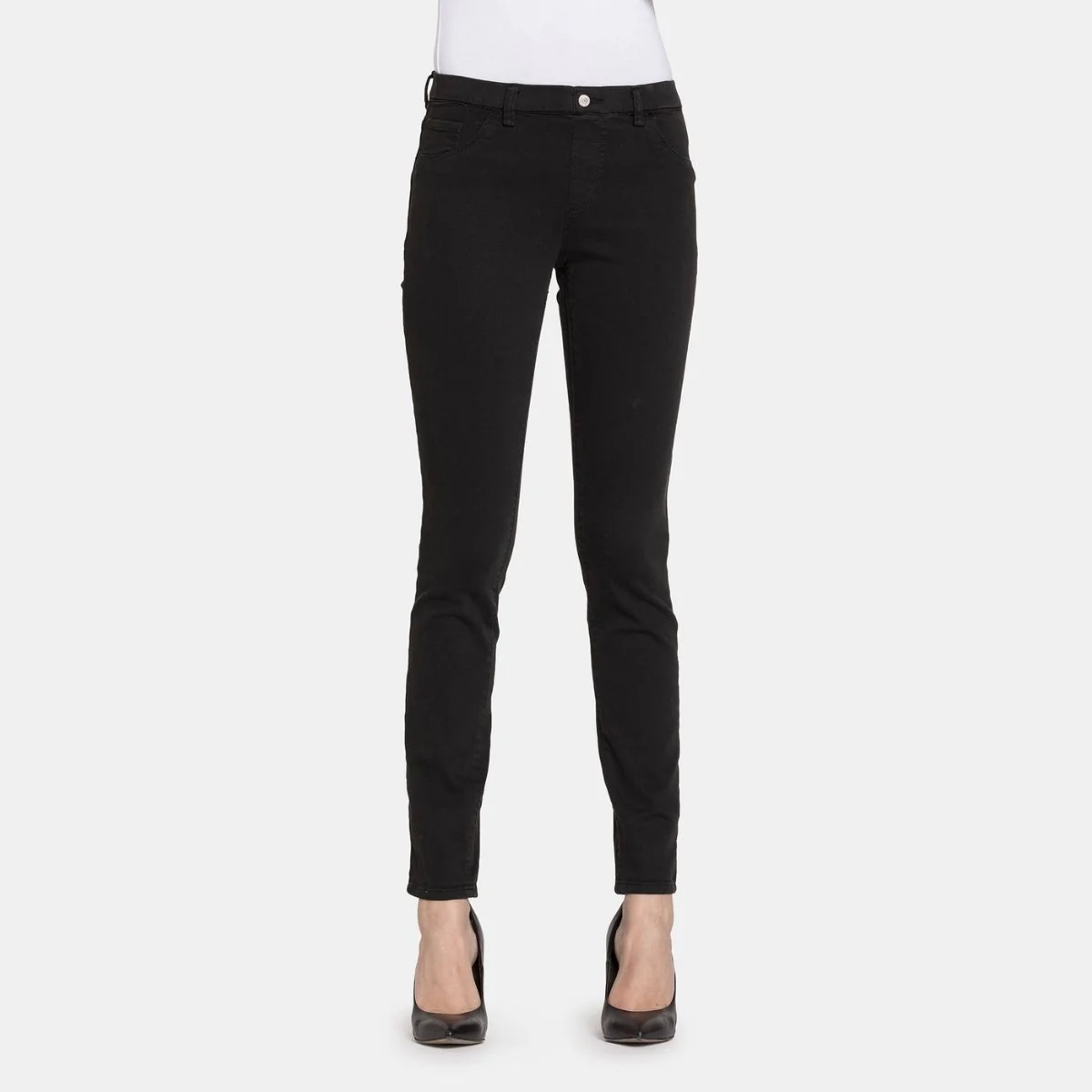 Legg-jeans neri da donna super stretch Carrera Jeans 767
