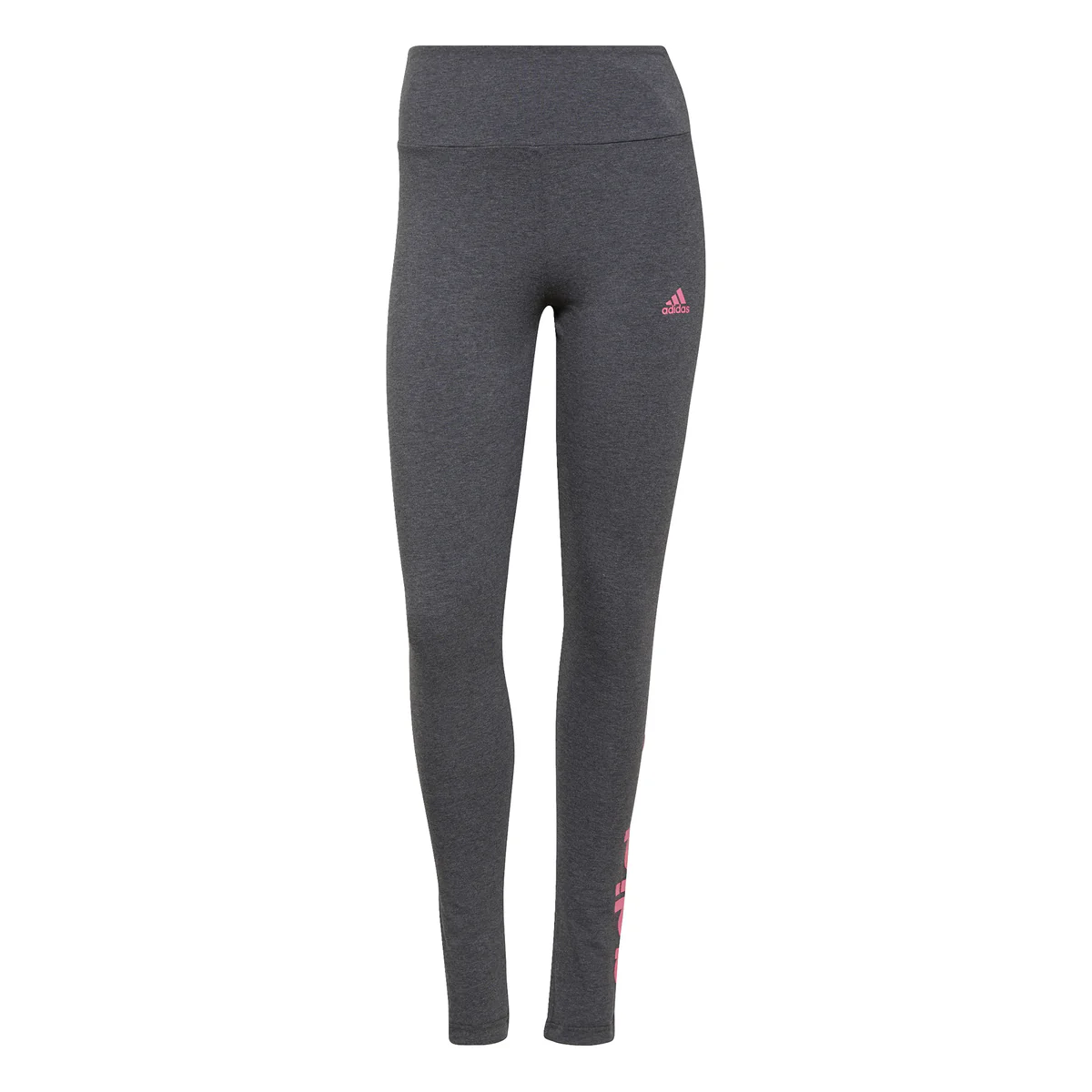 Leggings a vita alta grigi adidas LOUNGEWEAR Essentials High-Waisted Logo - Image 6
