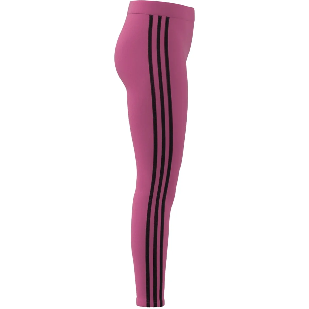 Leggings bambina rosa Essentials 3-Stripes Cotton adidas - Image 4