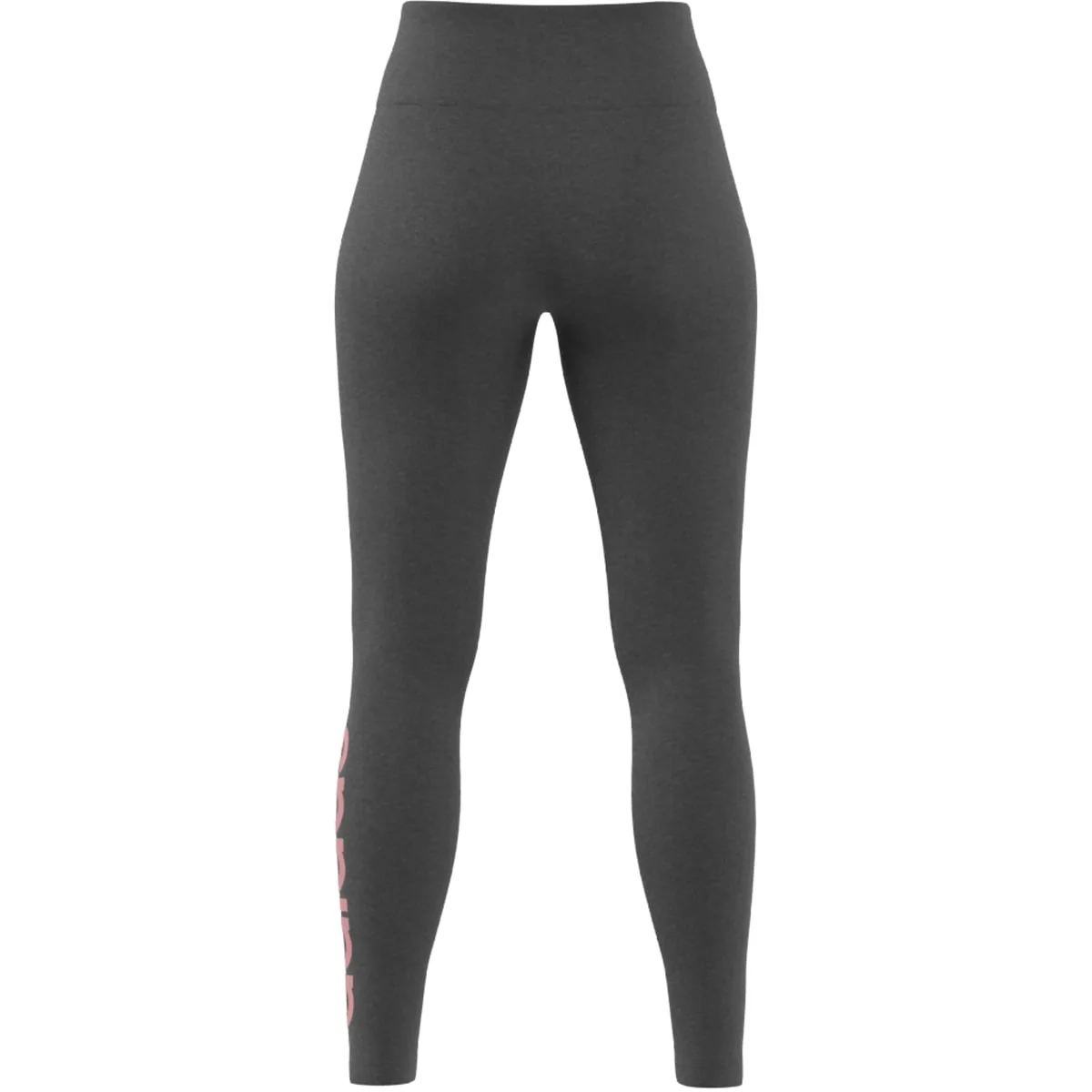 Leggings grigi high-waisted da donna con logo adidas - Image 5
