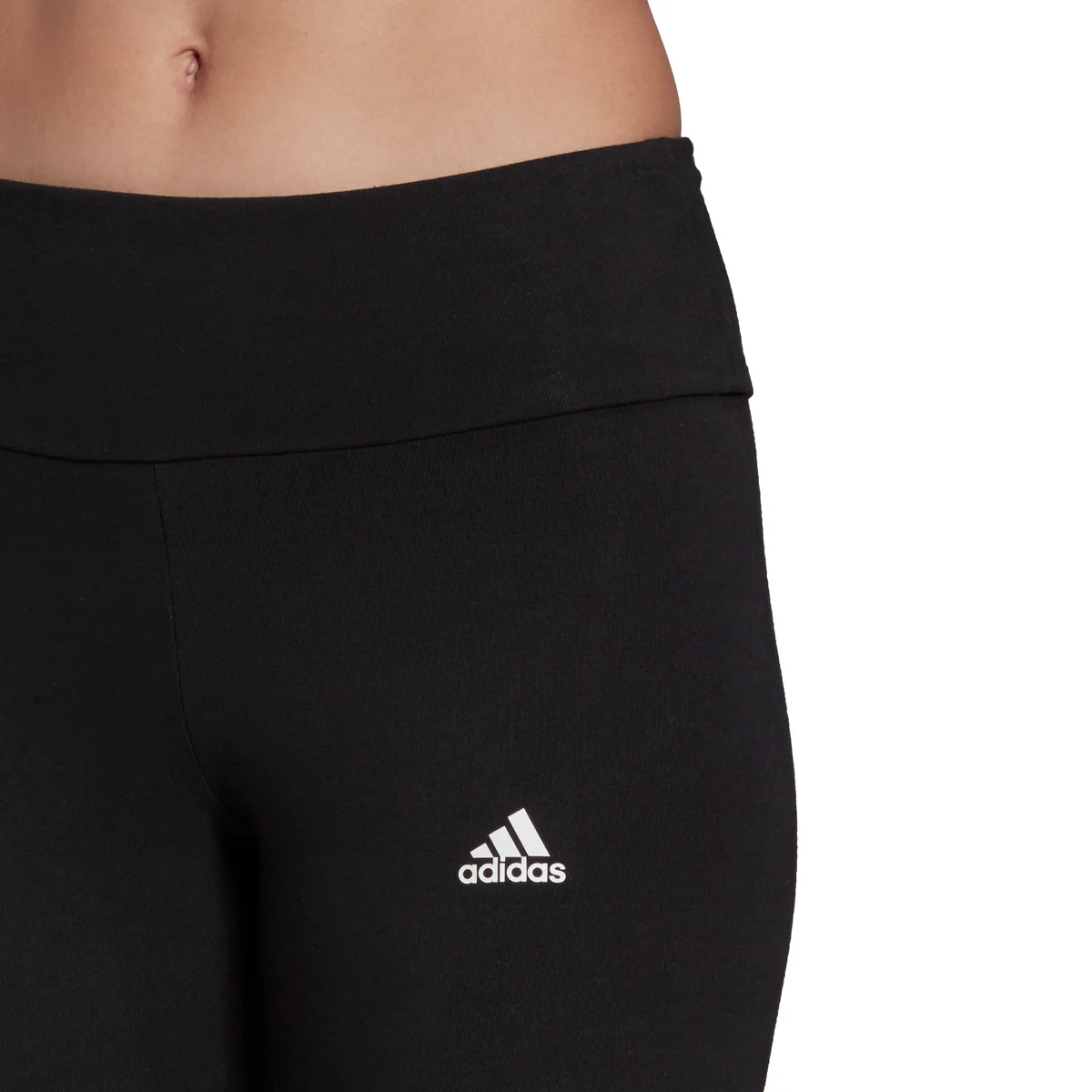 Leggings neri adidas LOUNGEWEAR Essentials High-Waisted Logo - Image 5
