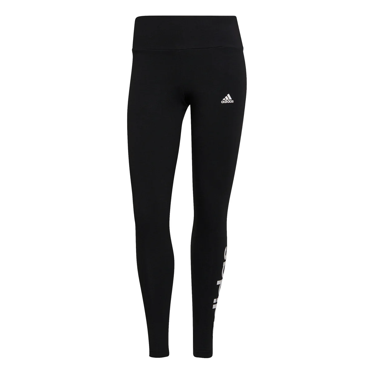 Leggings neri adidas LOUNGEWEAR Essentials High-Waisted Logo - Image 6