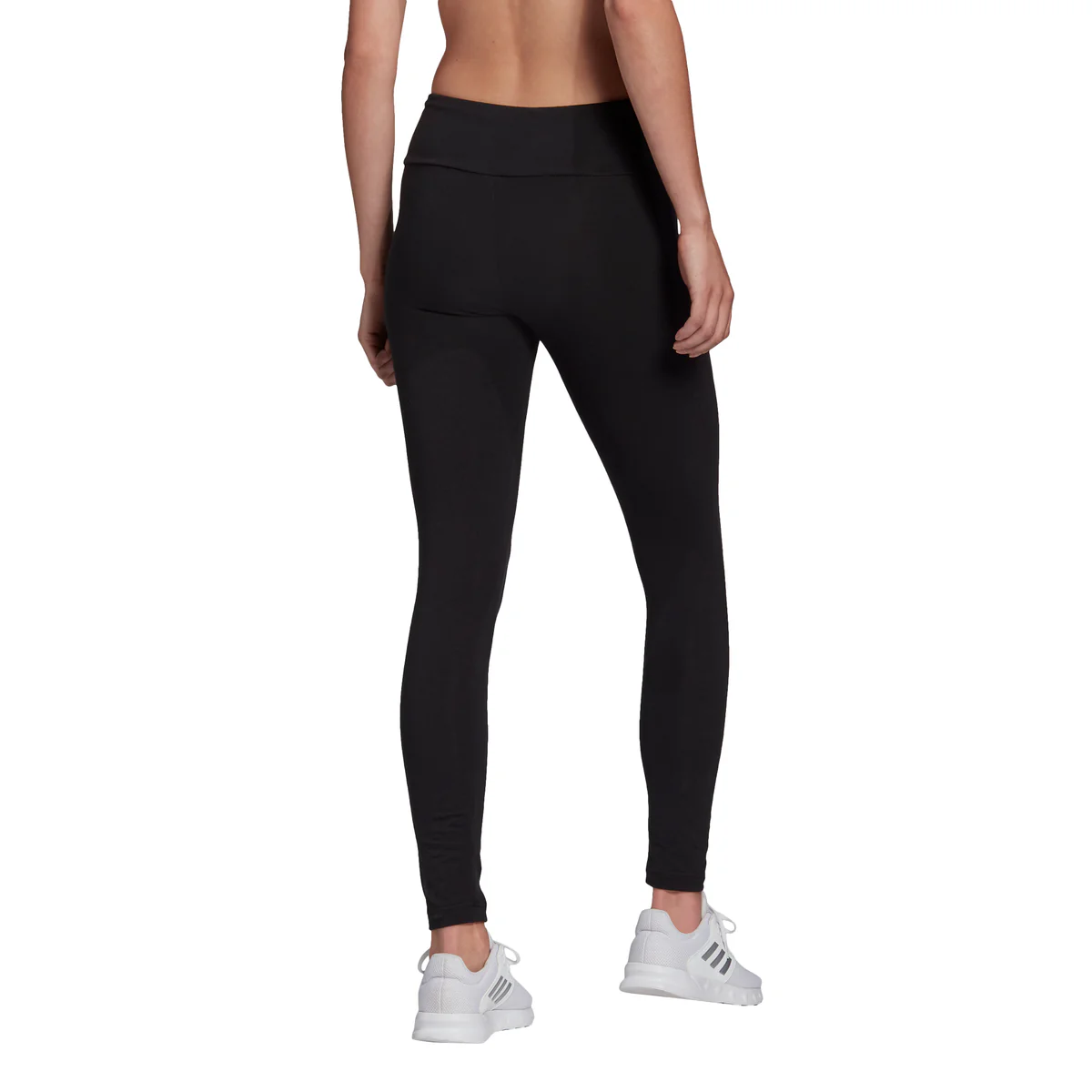 Leggings neri adidas LOUNGEWEAR Essentials High-Waisted Logo - Image 3