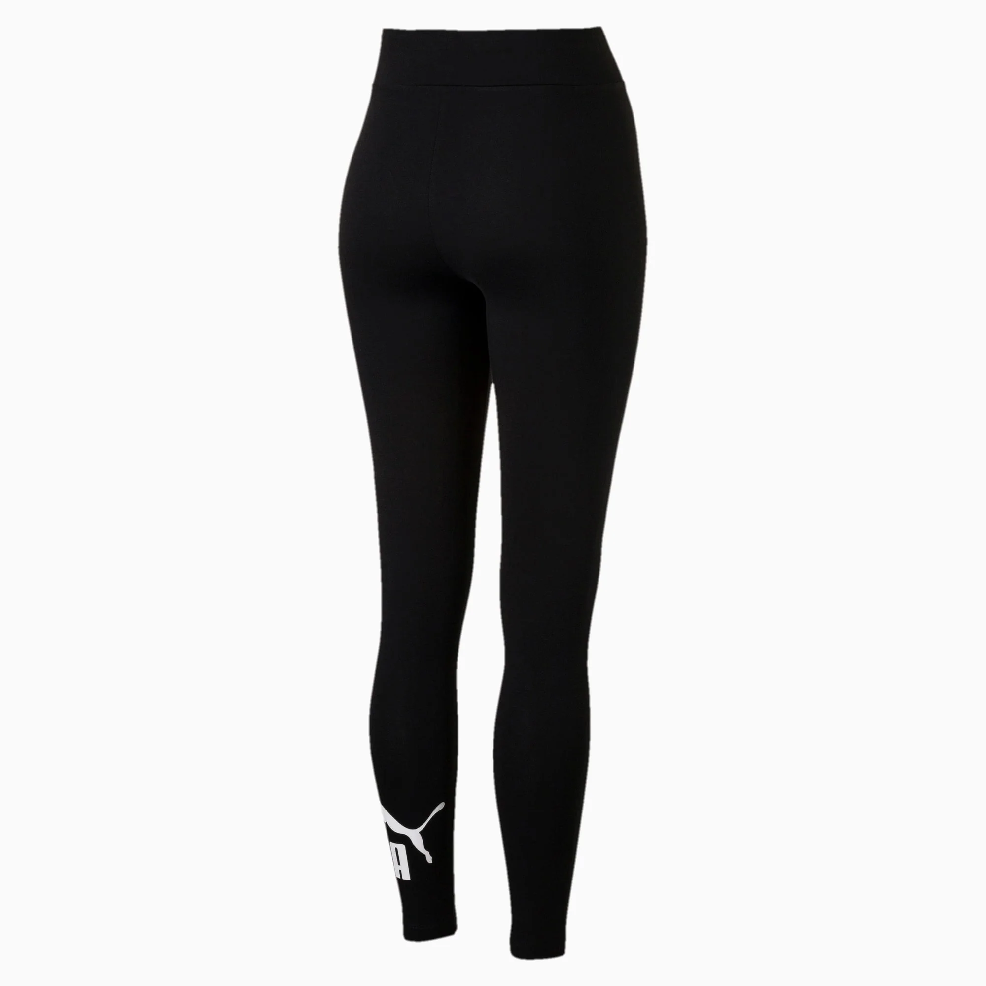 Leggings neri con logo Puma Essentials - Image 5