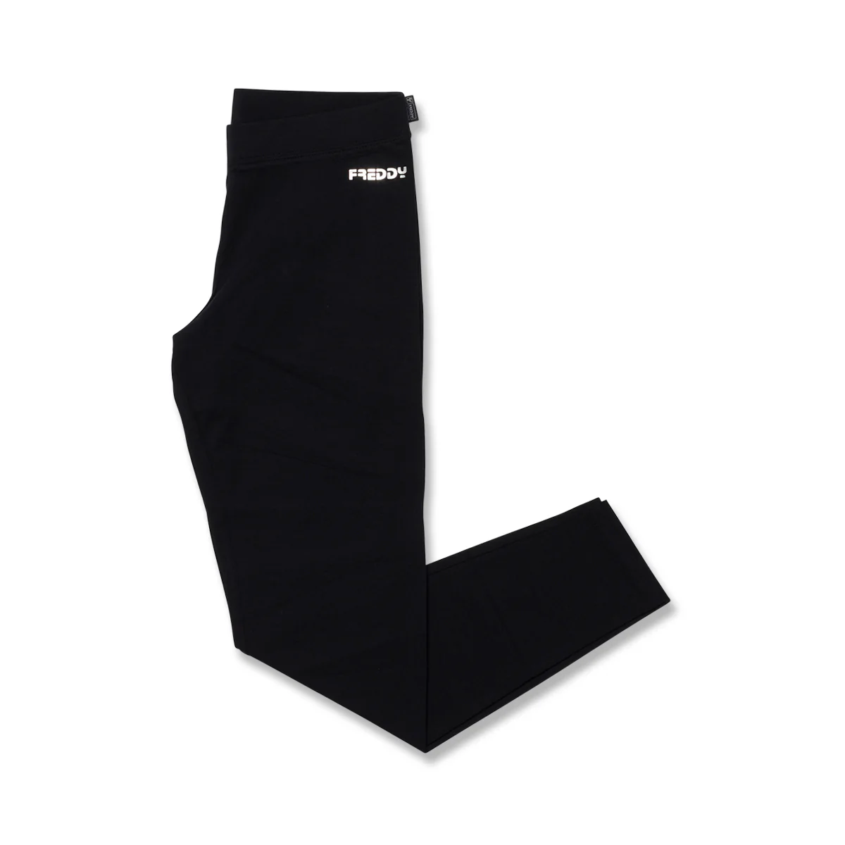 Leggings neri da donna con logo a contrasto Freddy - Image 4