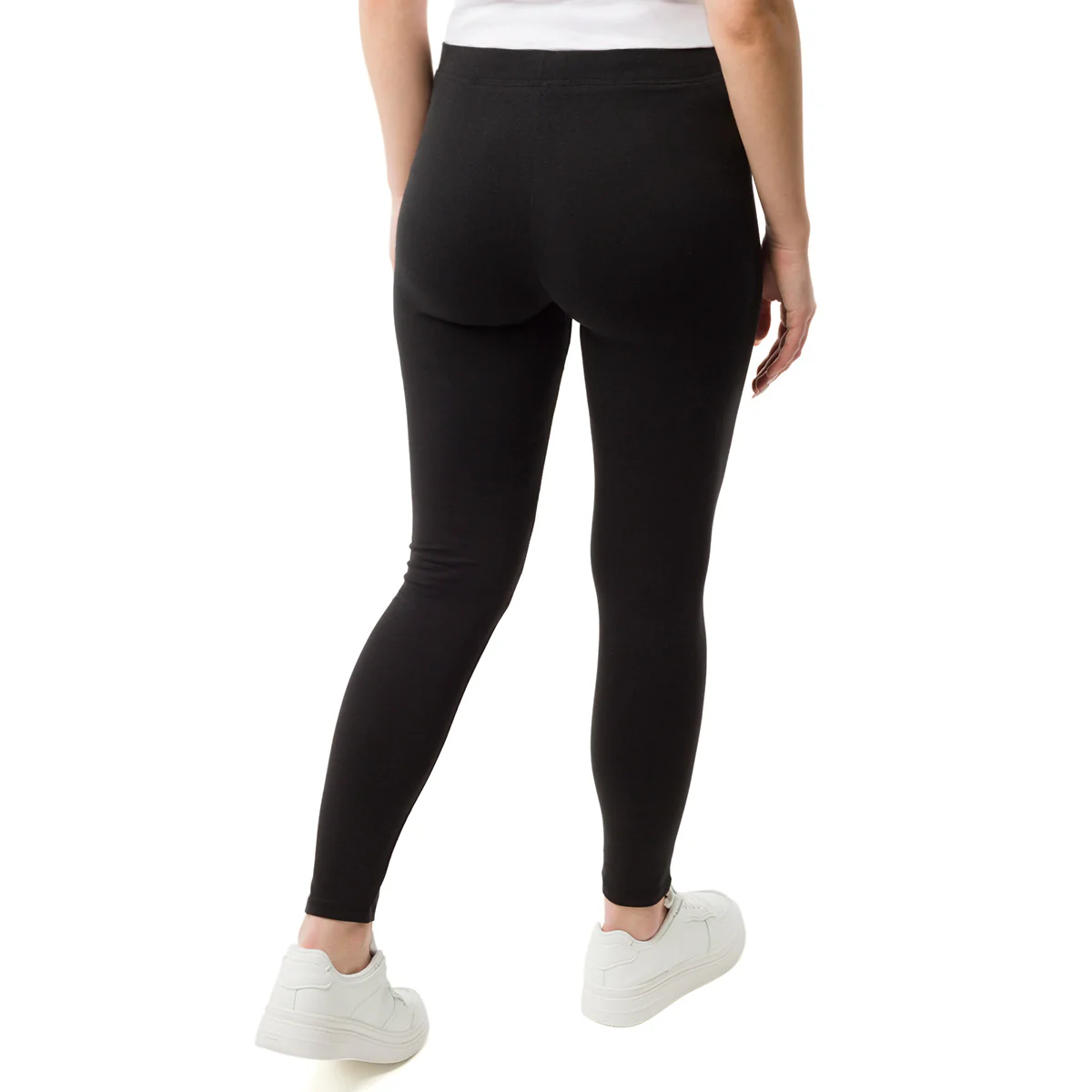 Leggings neri da donna con logo a contrasto Freddy - Image 2
