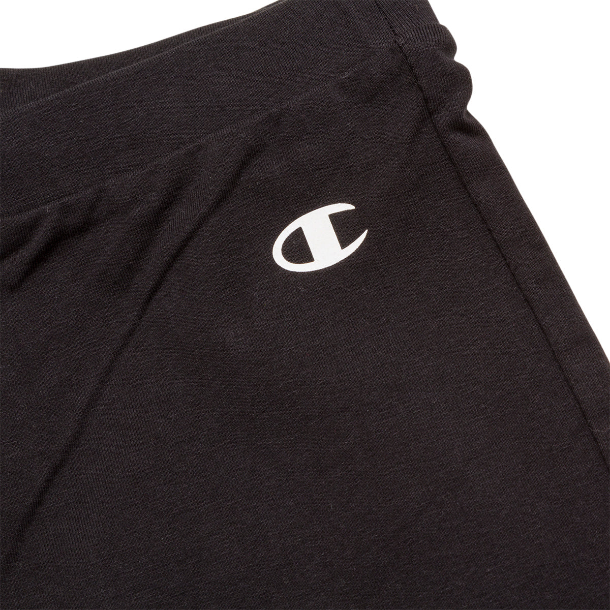 Leggings neri da donna con logo bianco Champion - Image 4