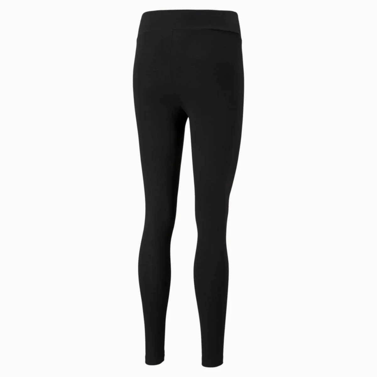 Leggings neri da donna con logo Puma Essentials - Image 5