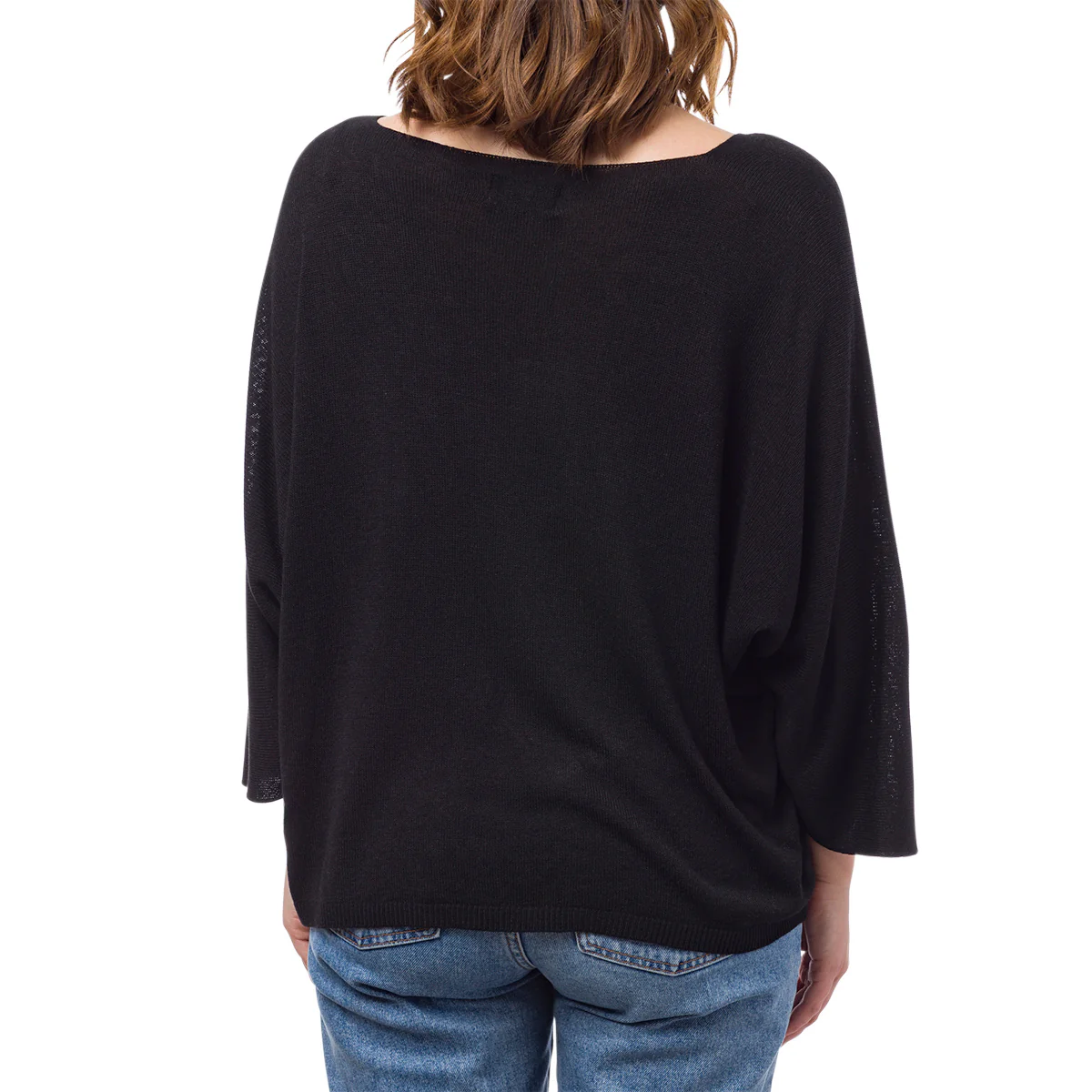 Maglia cardigan nera da donna Swish Jeans - Image 2