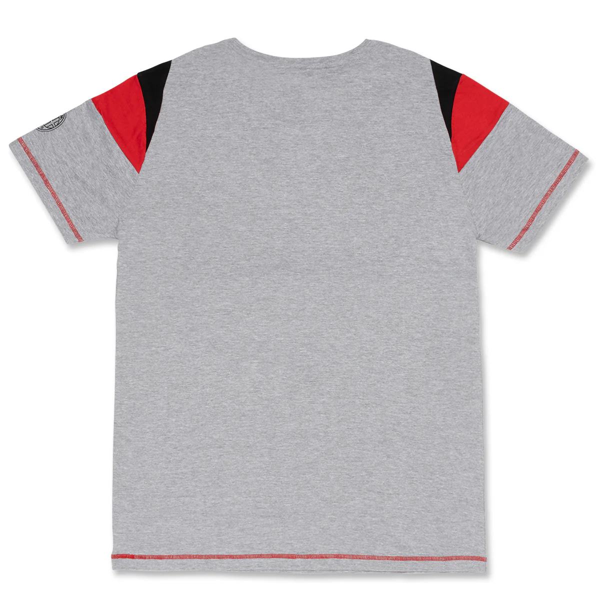 Maglia da pigiama grigia da uomo con logo Milan - Image 2
