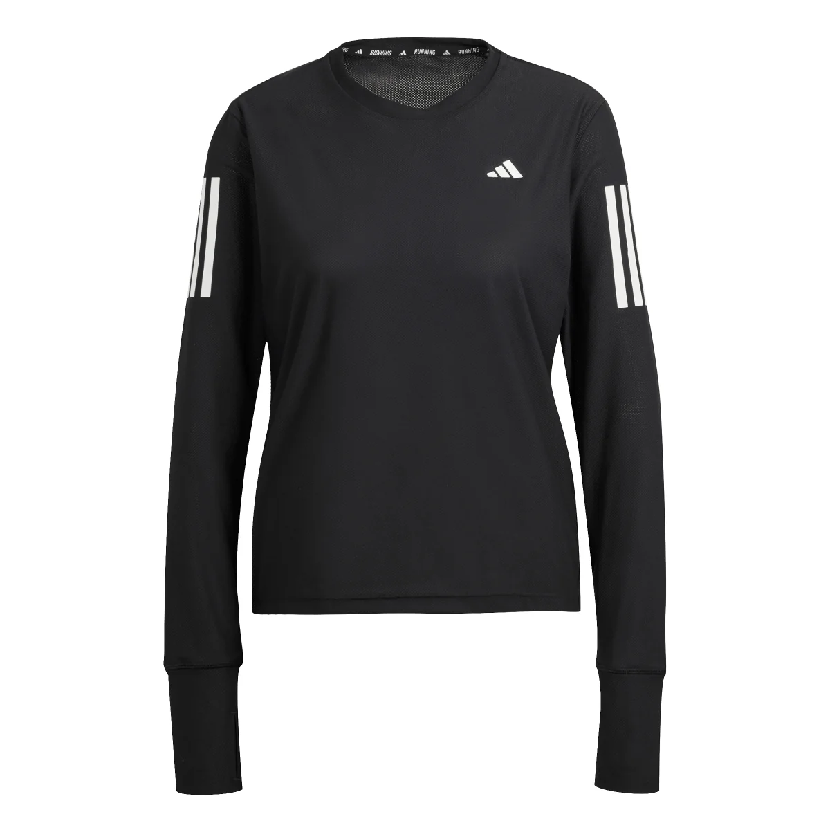 Maglia tecnica nera da allenamento donna adidas - Image 4