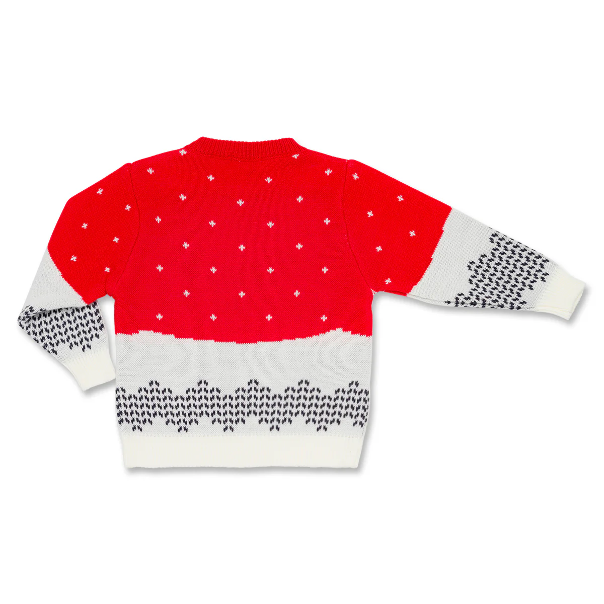 Maglione natalizio da bambina e bambino rosso e bianco con renna Swish Jeans - Image 3