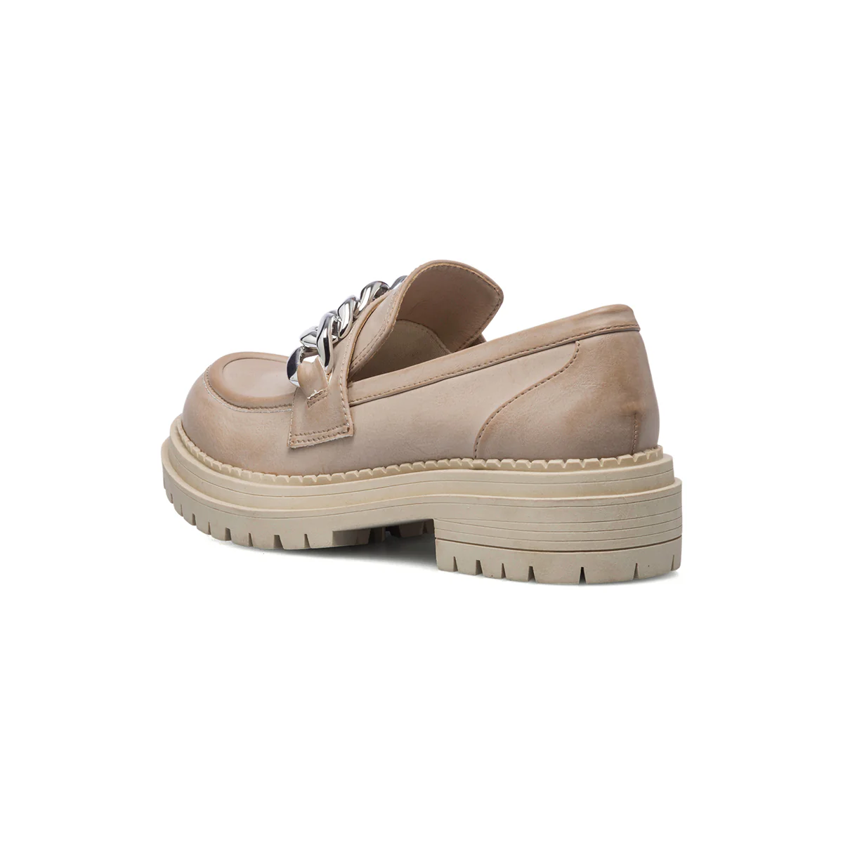 Mocassini beige da donna con maxi-catena Swish Jeans - Image 12