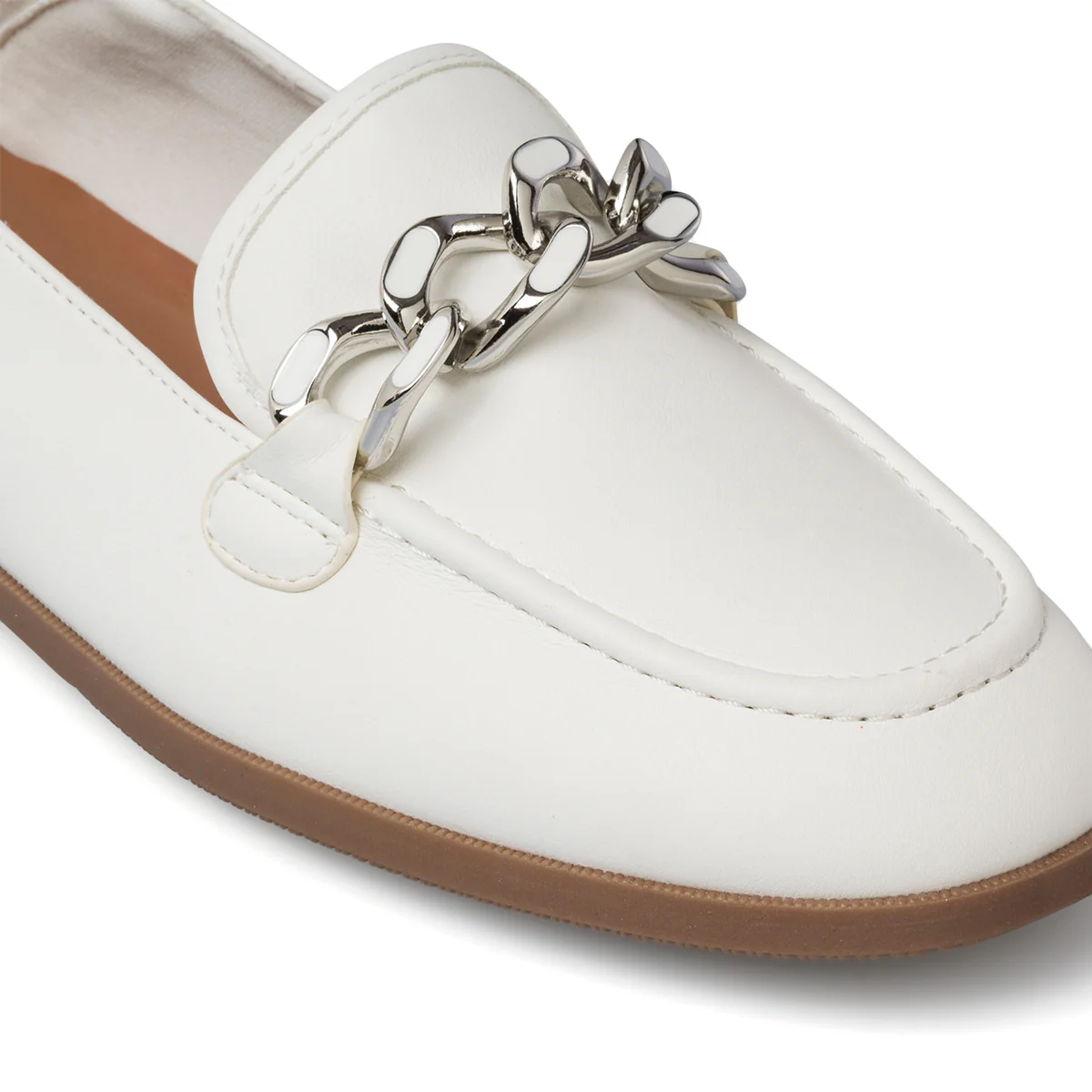 Mocassini bianchi da donna in pelle vegana Call It Spring Torii - Image 6