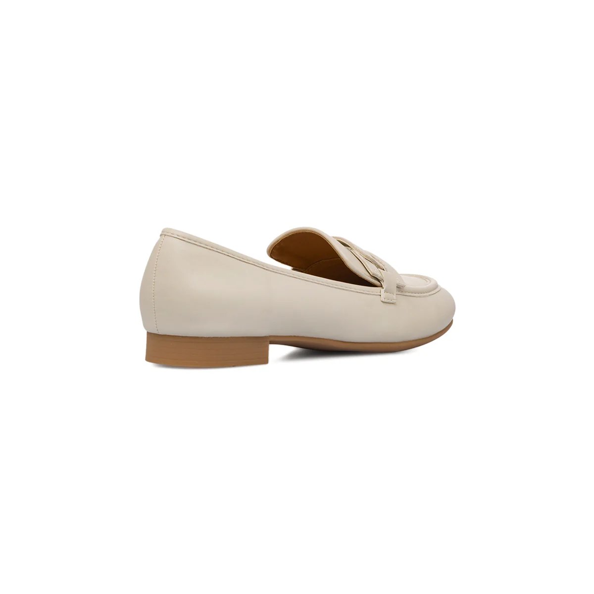 Mocassini bianco off-white da donna comodi e flessibili con morsetto P Smart - Image 3