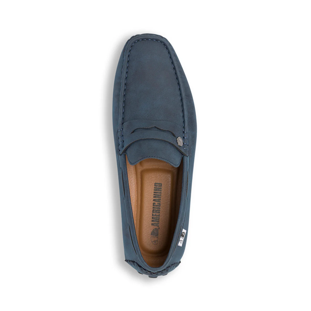 Mocassini blu casual da uomo Americanino - Image 6