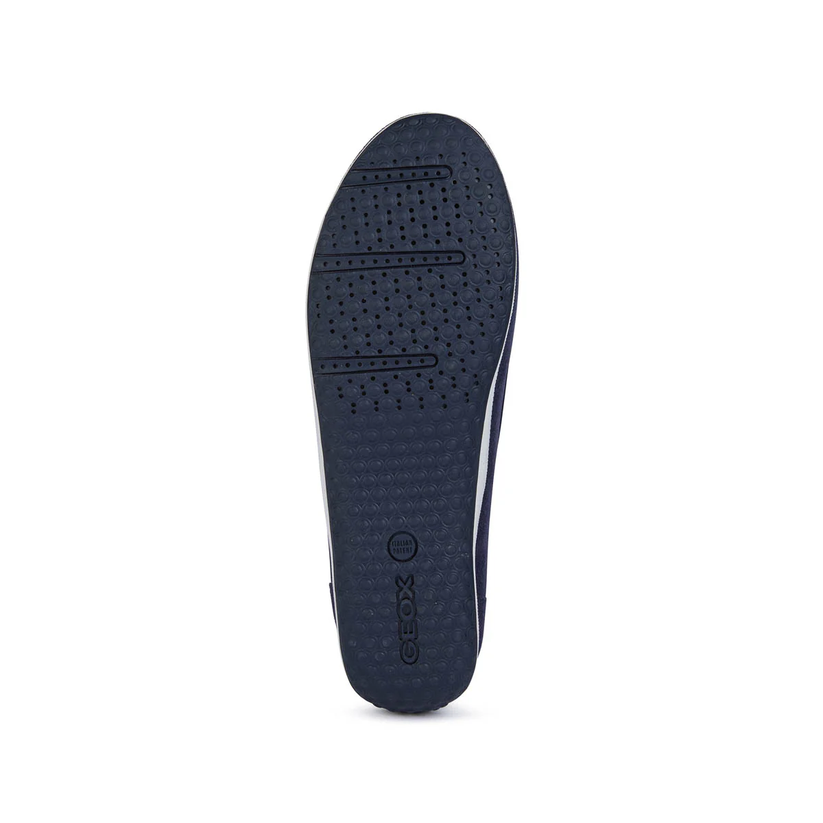 Mocassini blu navy da Donna in pelle scamosciata con nappina Geox - Image 5