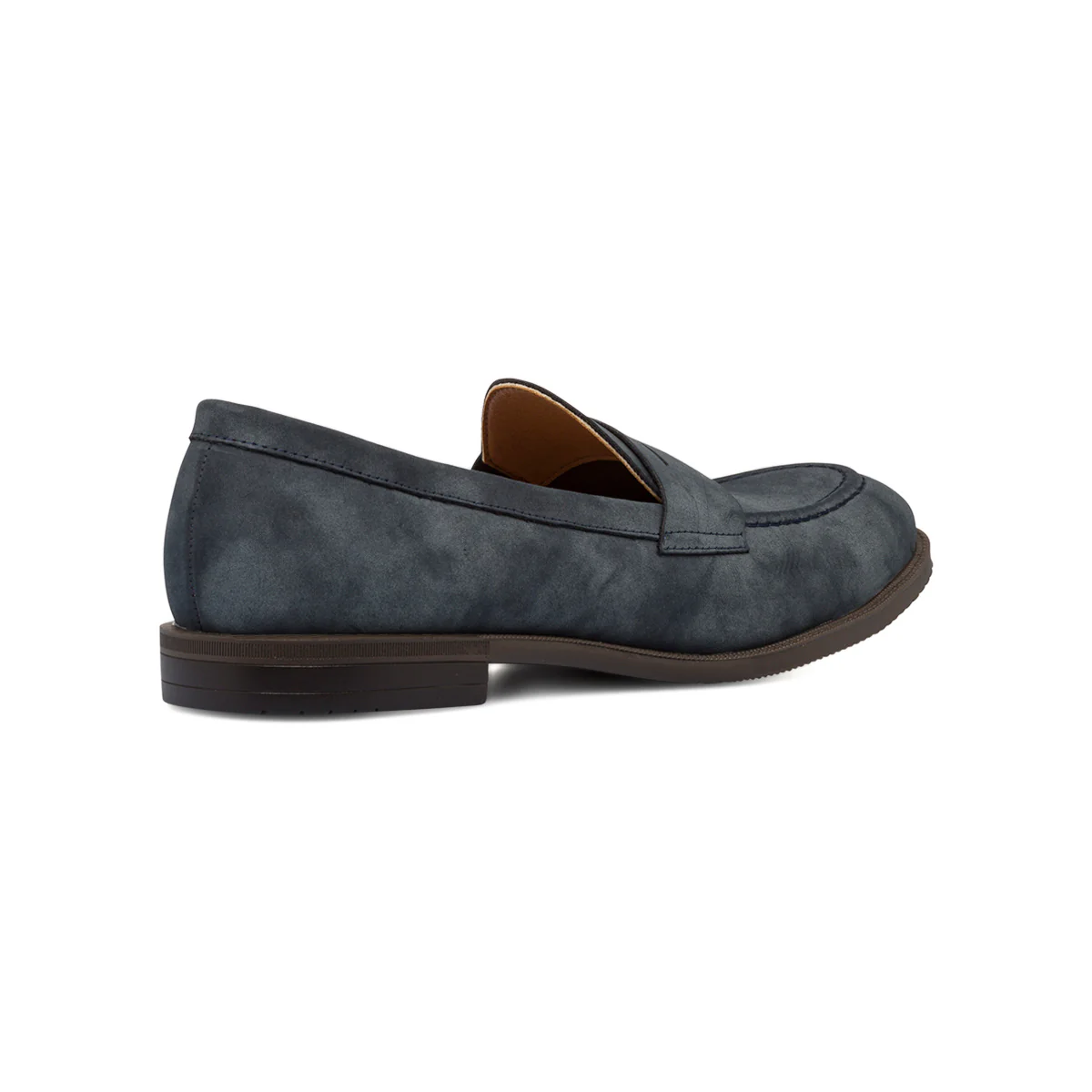 Mocassini blu navy effetto vintage da uomo Riflessi Urbani - Image 6