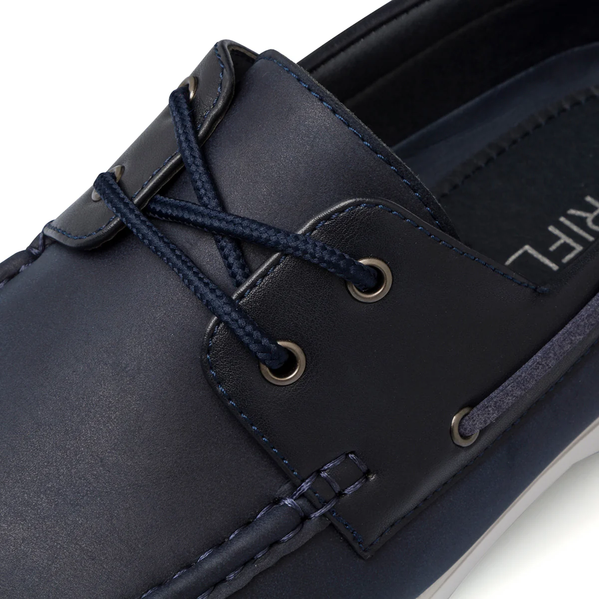 Mocassini casual da uomo blu navy Riflessi Urbani - Image 6