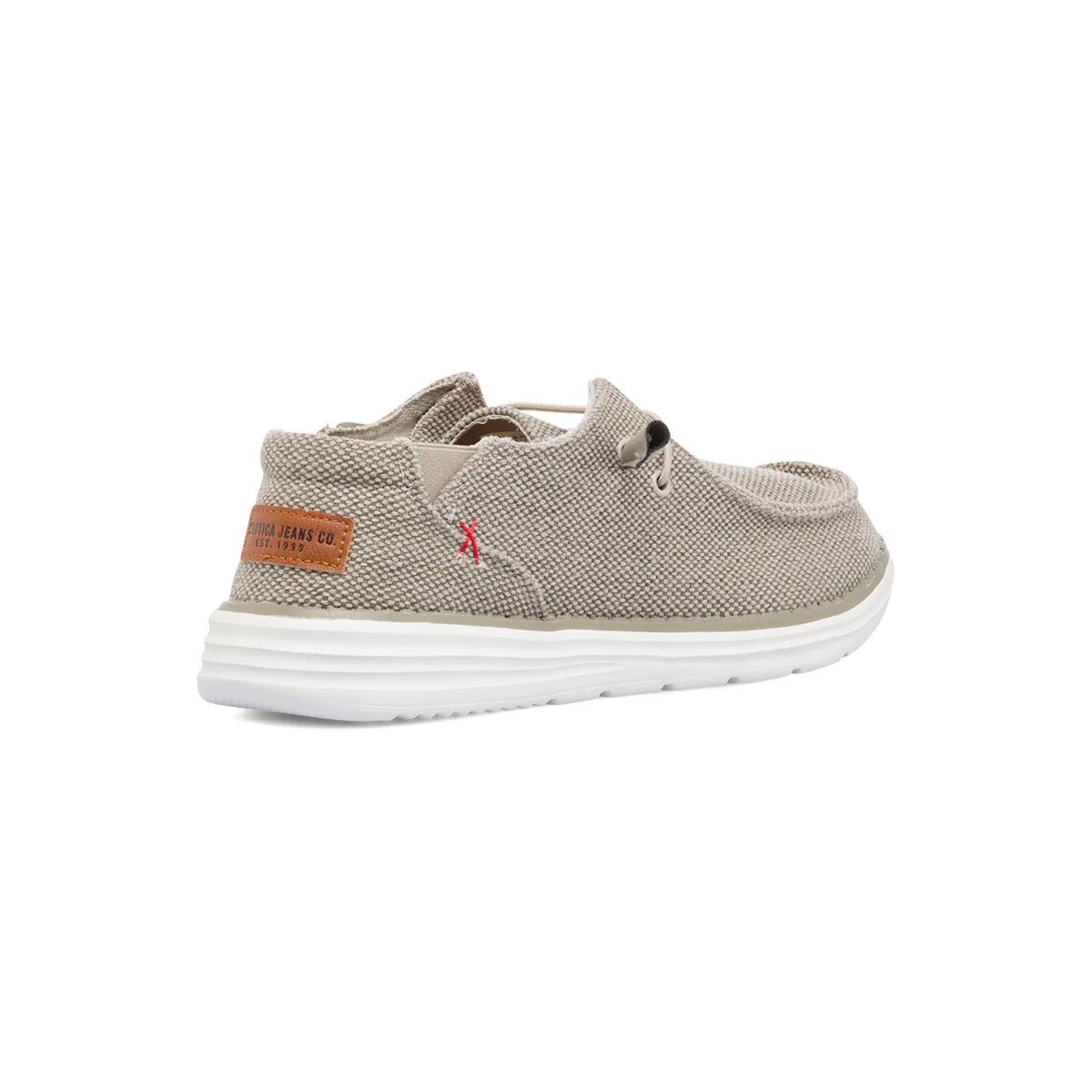 Mocassini casual in tessuto beige Nautica Jeans - Image 3