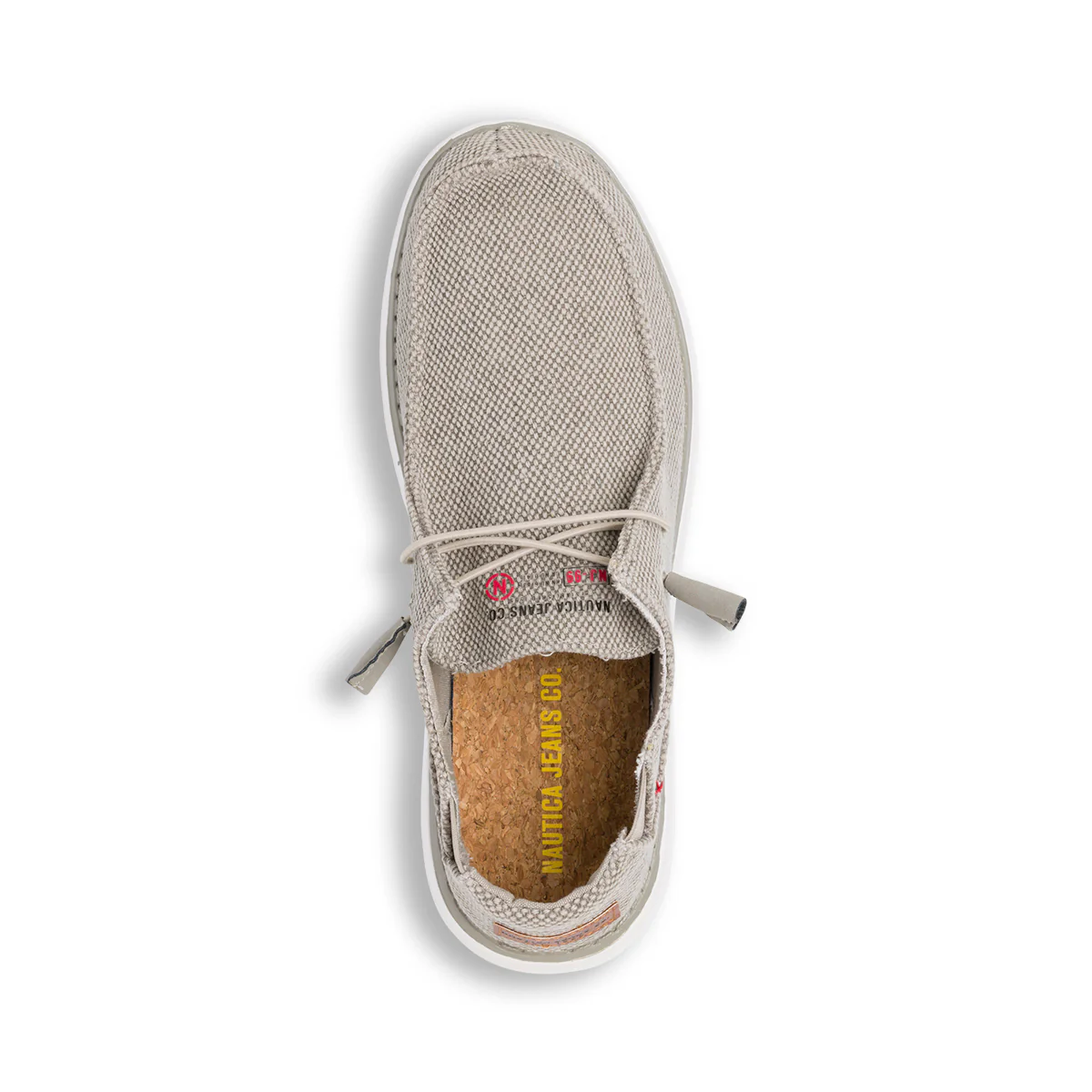 Mocassini casual in tessuto beige Nautica Jeans - Image 6