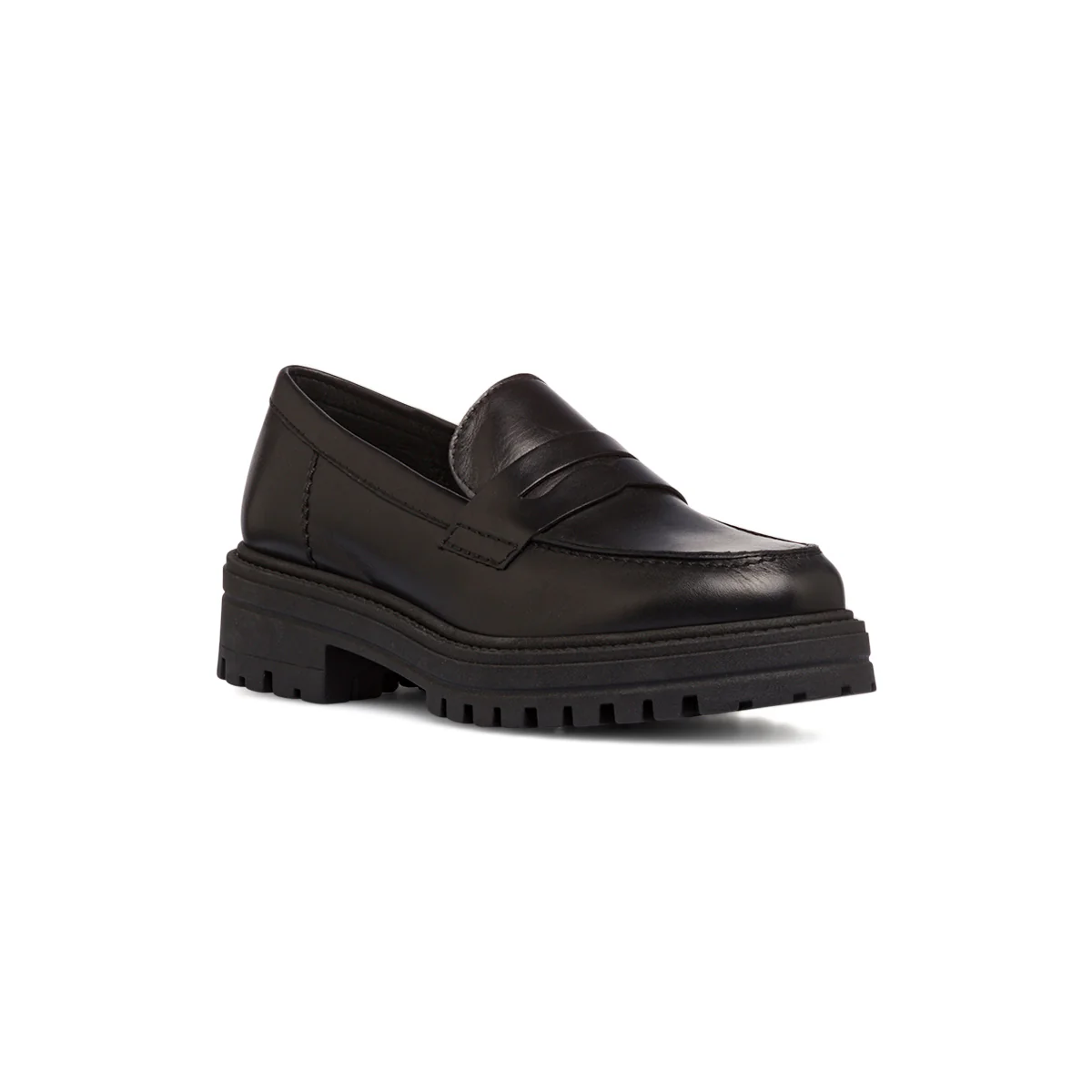 Mocassini chunky da donna neri  Primopiano - Image 2