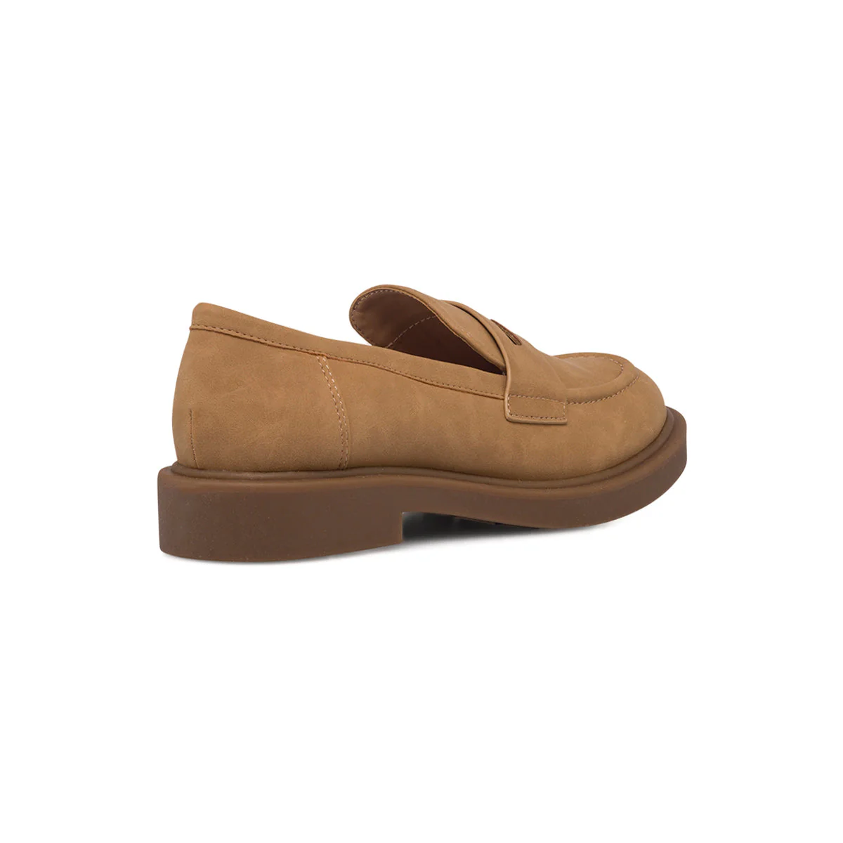 Mocassini chunky marroni da donna in pelle vegana Call It Spring Frankiie - Image 3