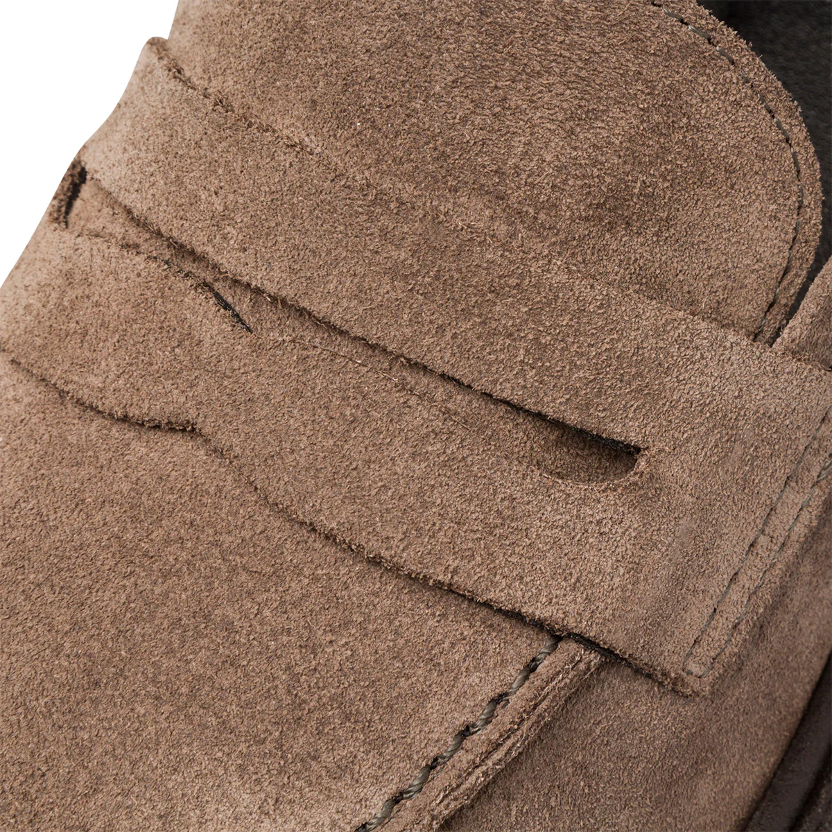 Mocassini chunky marroni in pelle scamosciata da donna con mascherina Primopiano - Image 6
