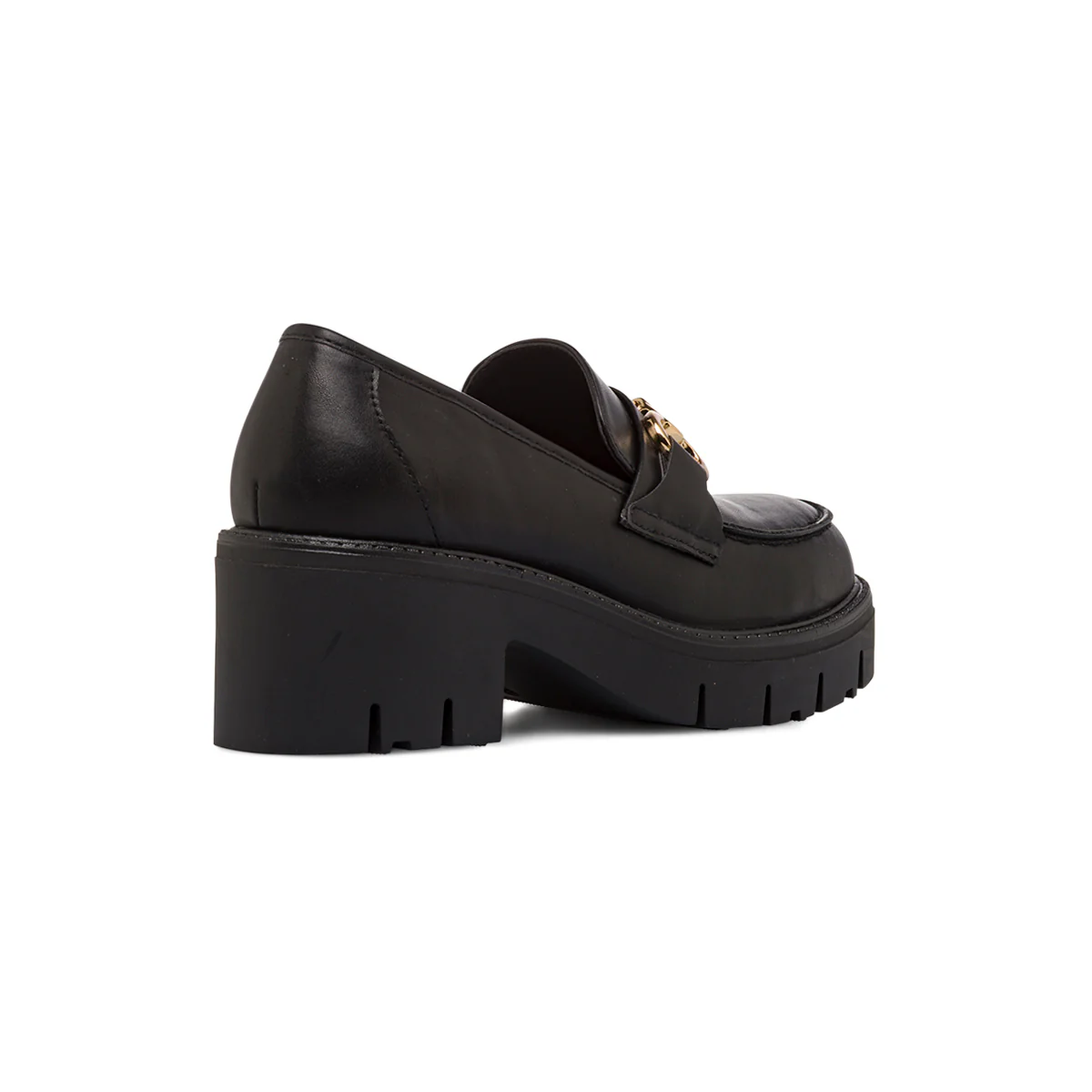 Mocassini chunky neri da Donna con fibbia e tacco Swish Jeans - Image 6