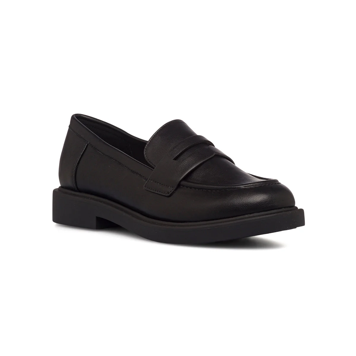 Mocassini chunky neri da donna in pelle vegana Call It Spring Frankiie - Image 2